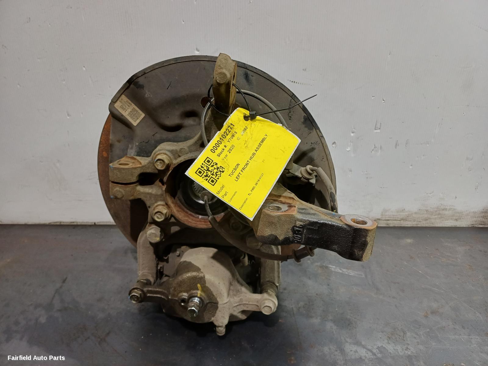 2018-2021 Hyundai Tucson Left Front Hub Assembly