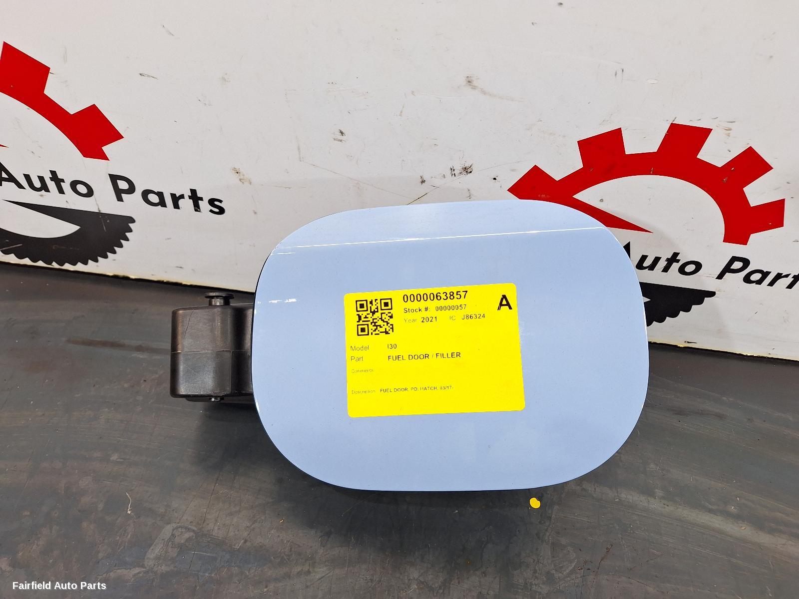 2017-2026 Hyundai I30 Fuel Door   Filler