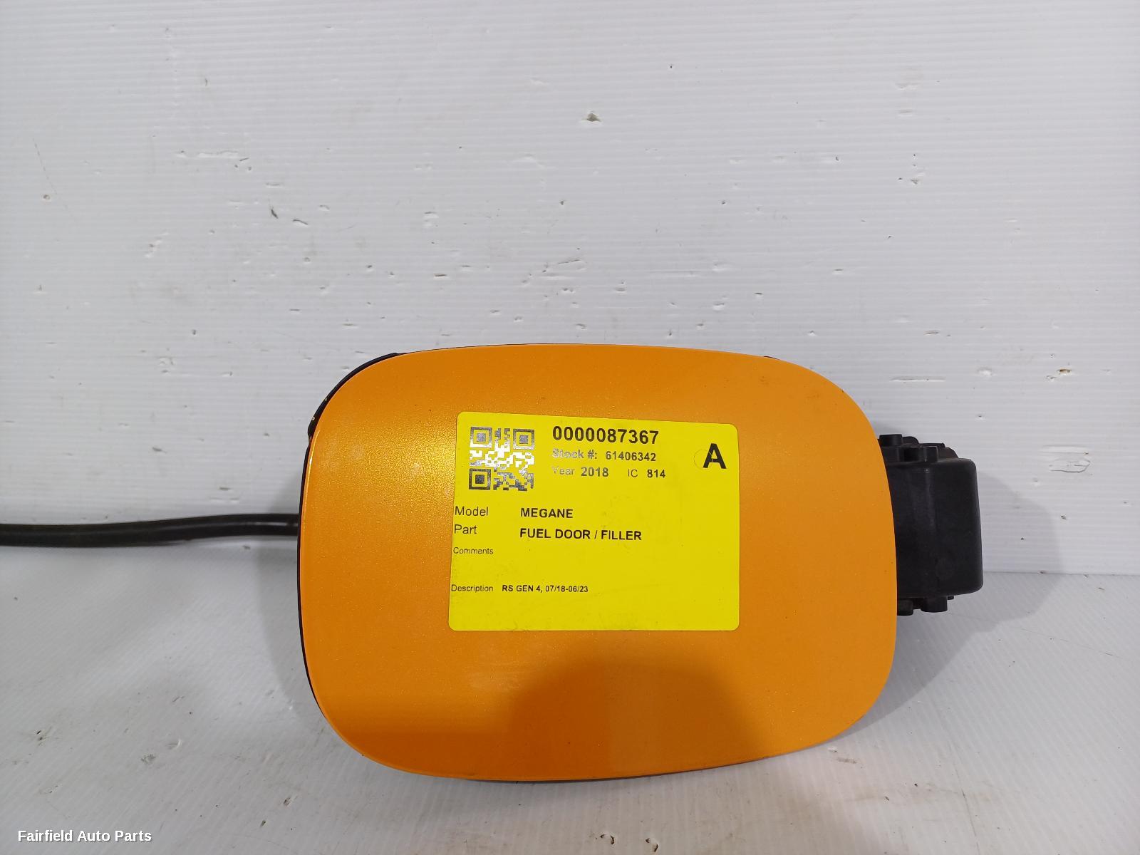 2018-2023 Renault Megane Fuel Door   Filler