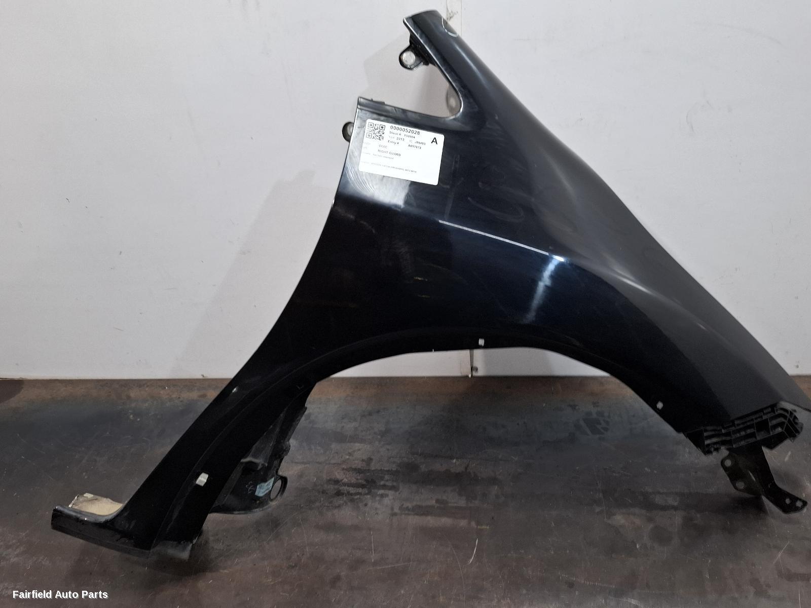 2012-2016 Honda Civic Right Guard