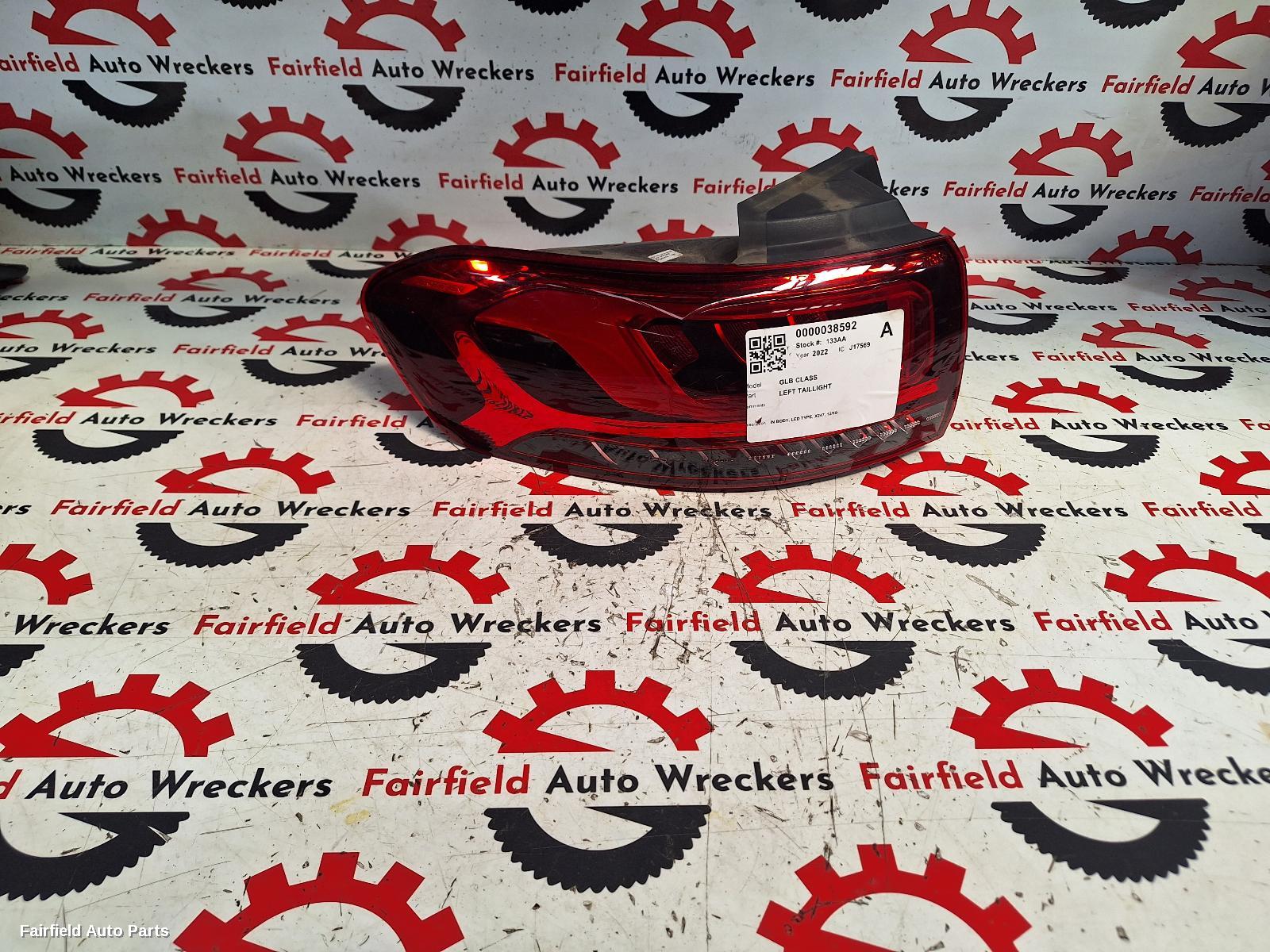 2019-2025 Mercedes Glb Class Left Taillight