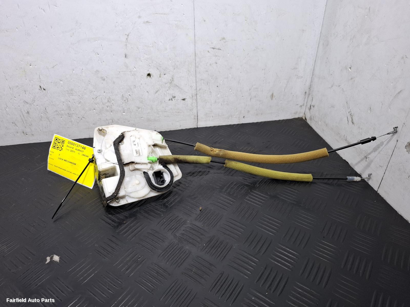 2009-2013 Mazda 3 Door Boot Gate Lock