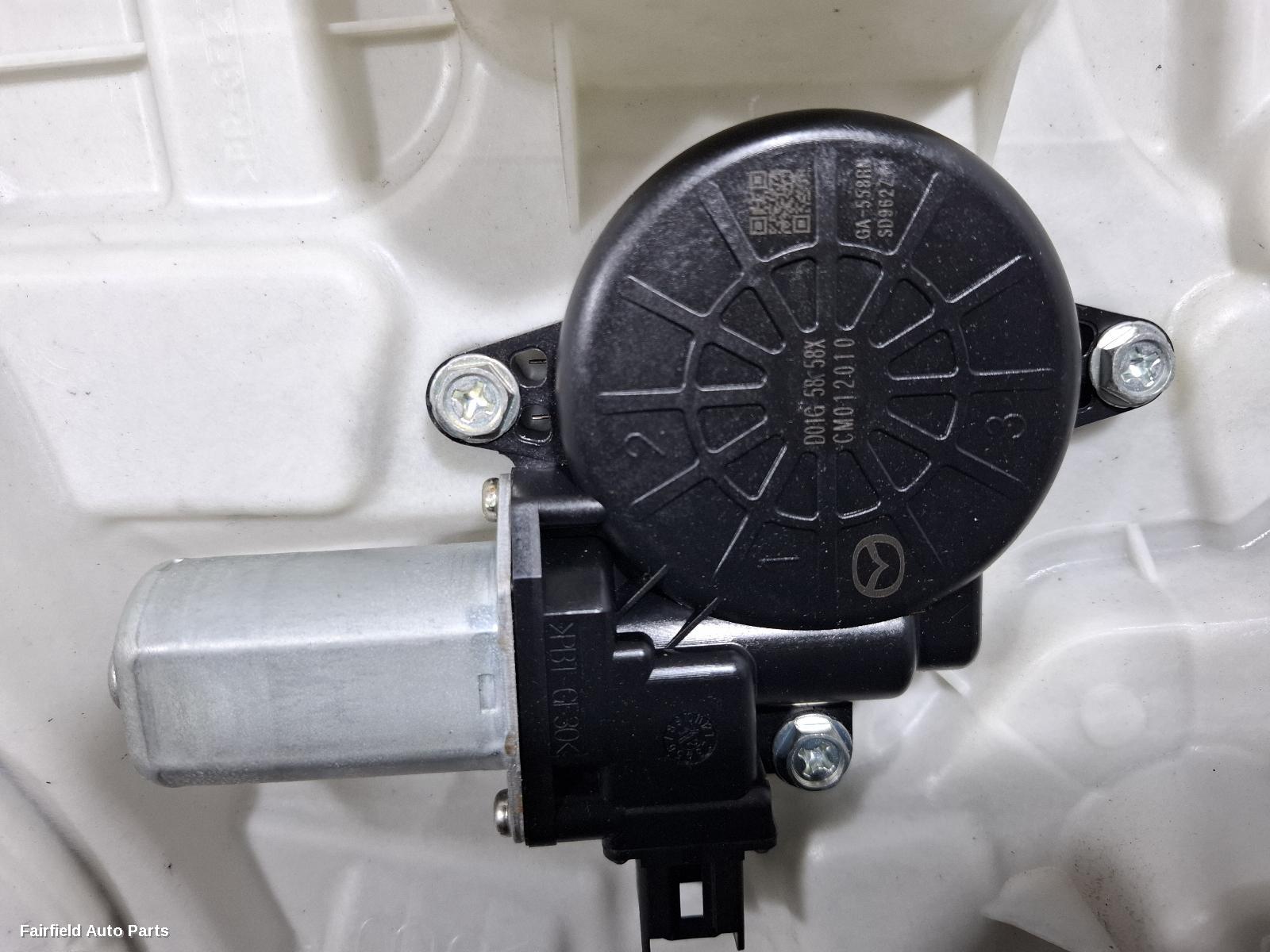 2009-2013 Mazda 3 Right Rear Wnd Reg Motor