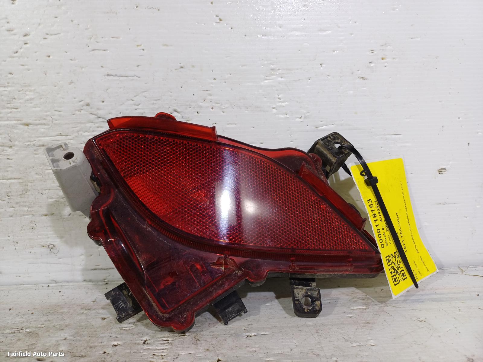 2021-2025 Toyota Kluger Left Taillight