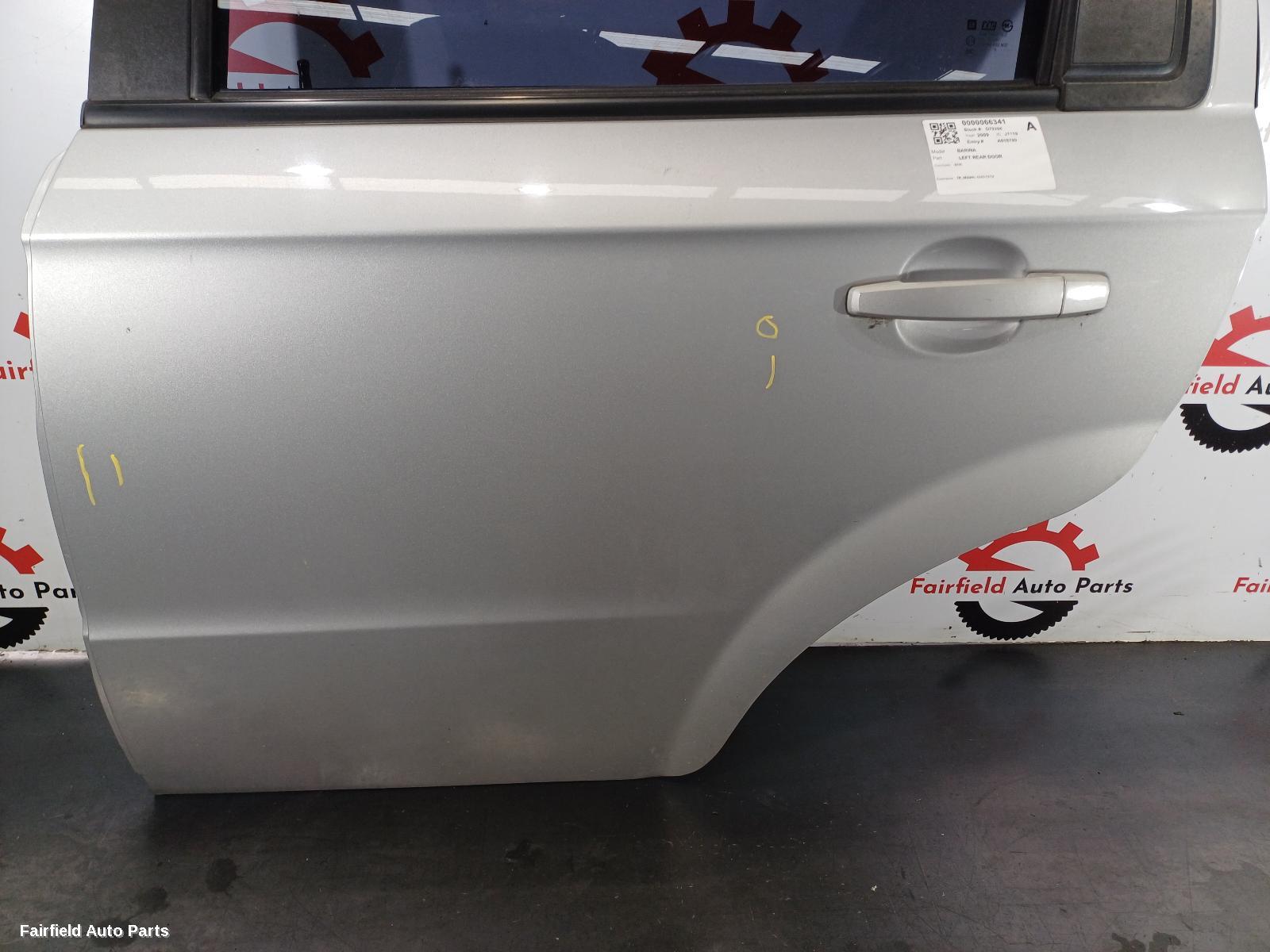 2005-2012 Holden Barina Left Rear Door Sliding