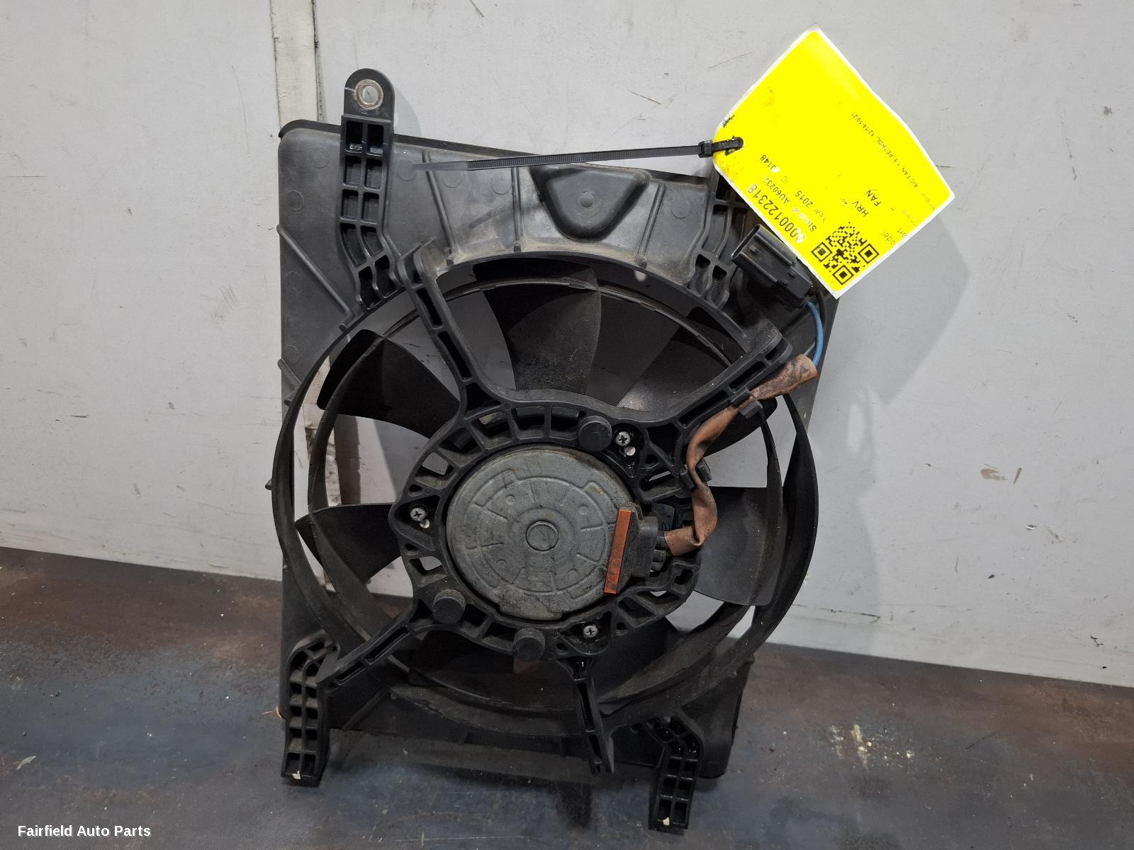 2014-2021 Honda Hrv Fan
