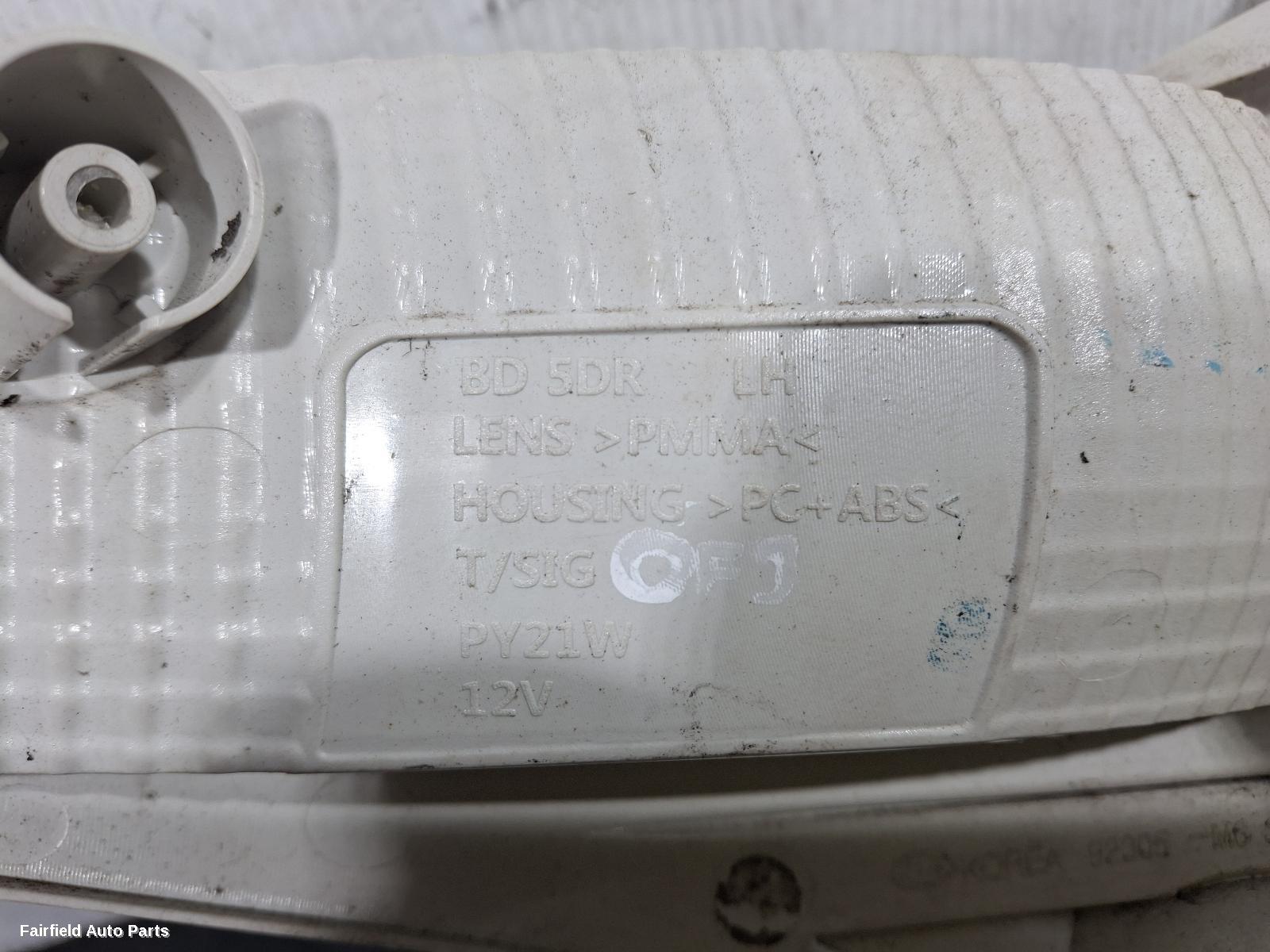 2018-2024 Kia Cerato Left Taillight