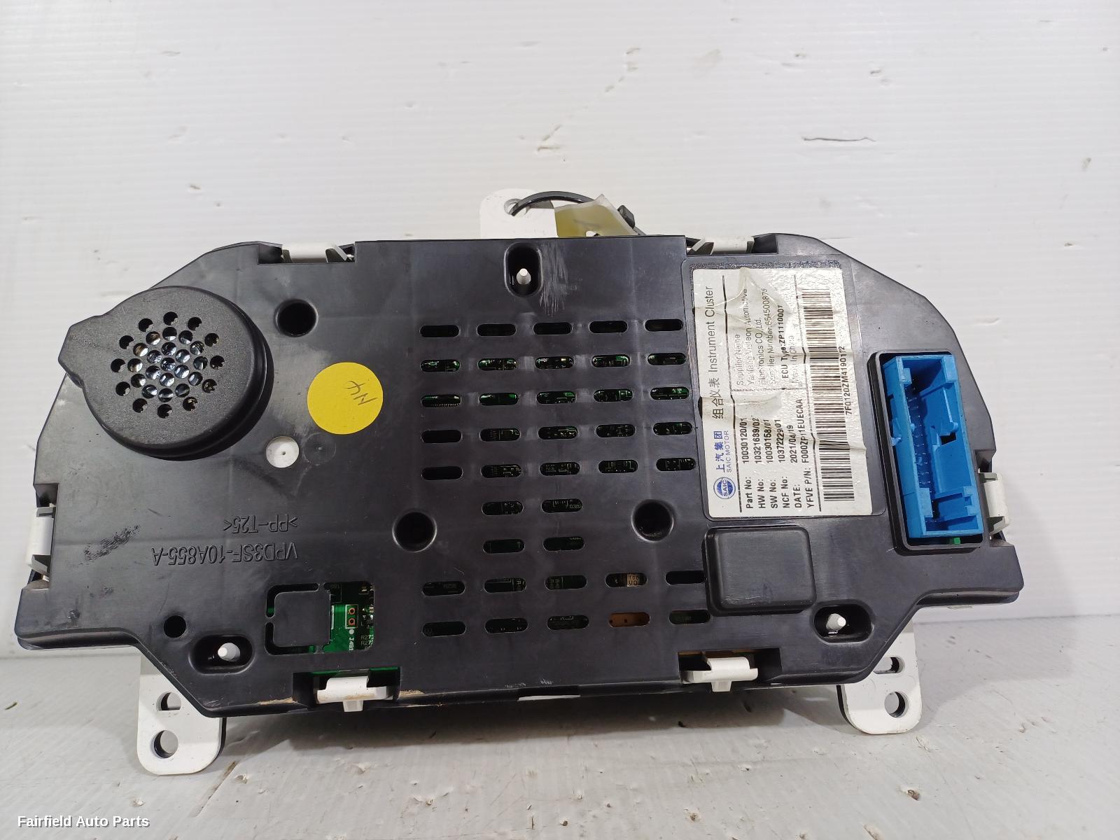 2018-2024 Mg Mg3 Instrument Cluster