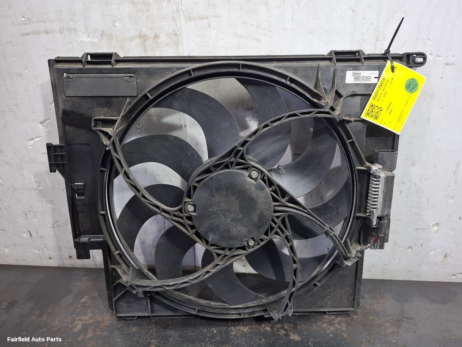 2011-2019 Bmw 1 Series Fan