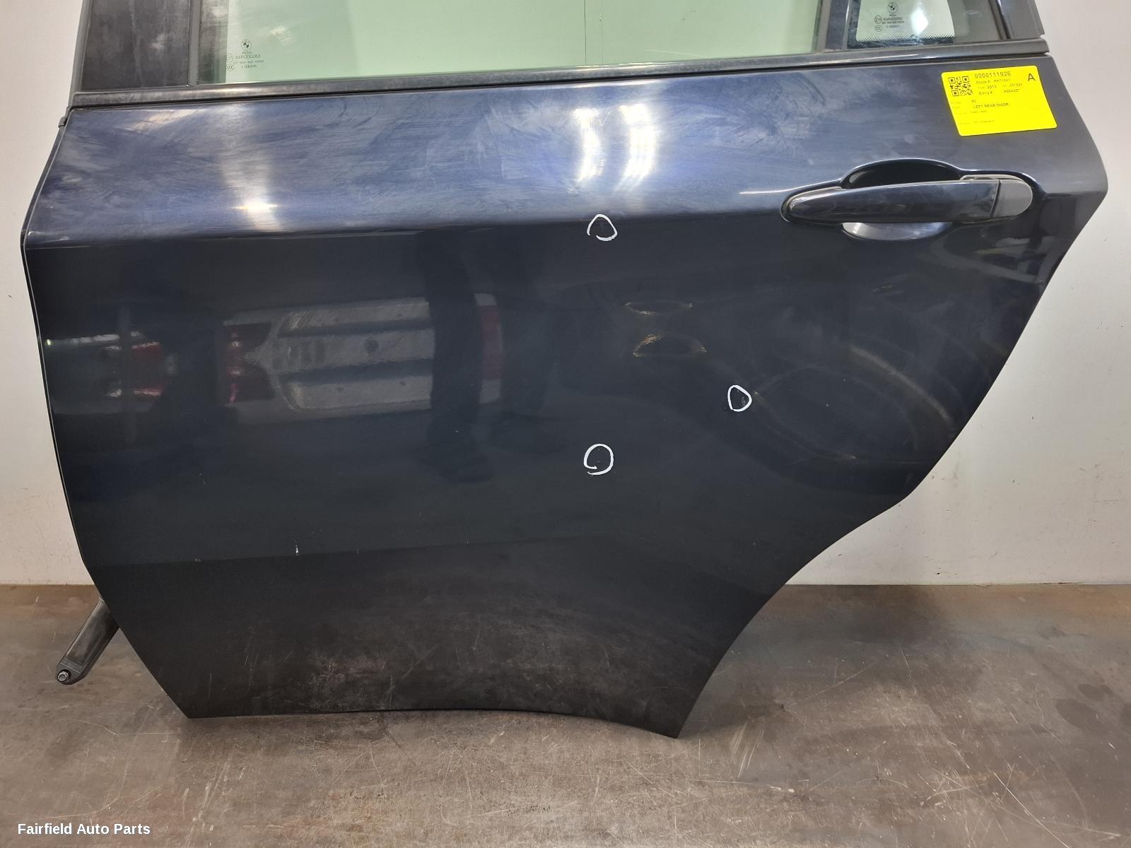 2008-2014 Bmw X6 Left Rear Door Sliding