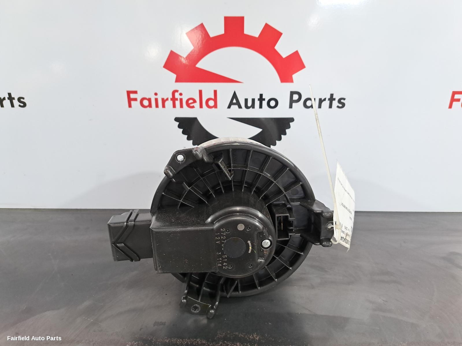 2012-2018 Toyota Rav4 Heater Fan Motor
