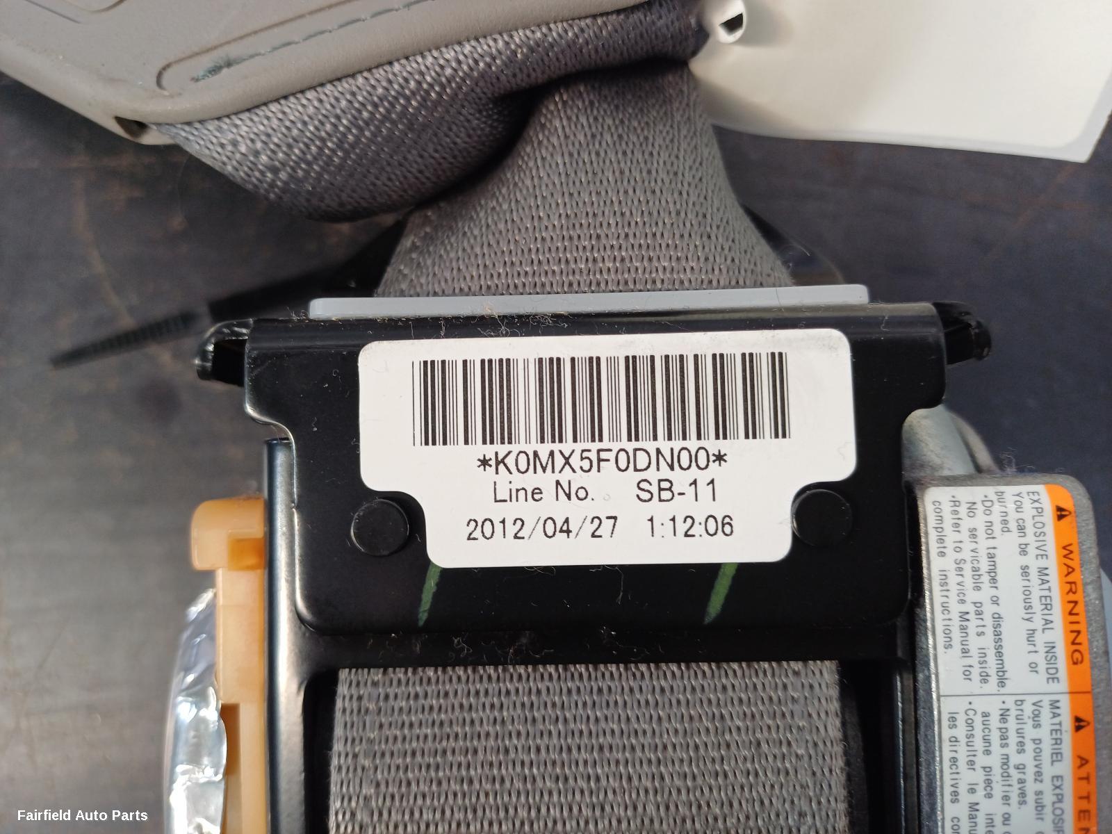 2012-2014 Honda Civic Seatbelt Stalk