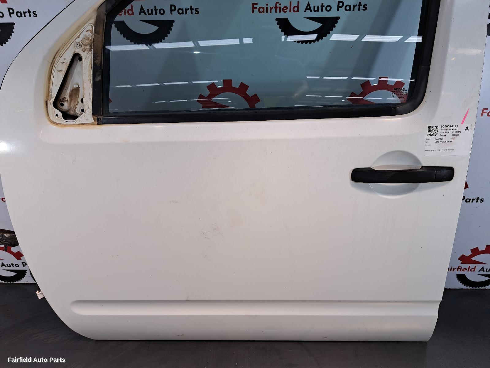 2005-2015 Nissan Navara Left Front Door