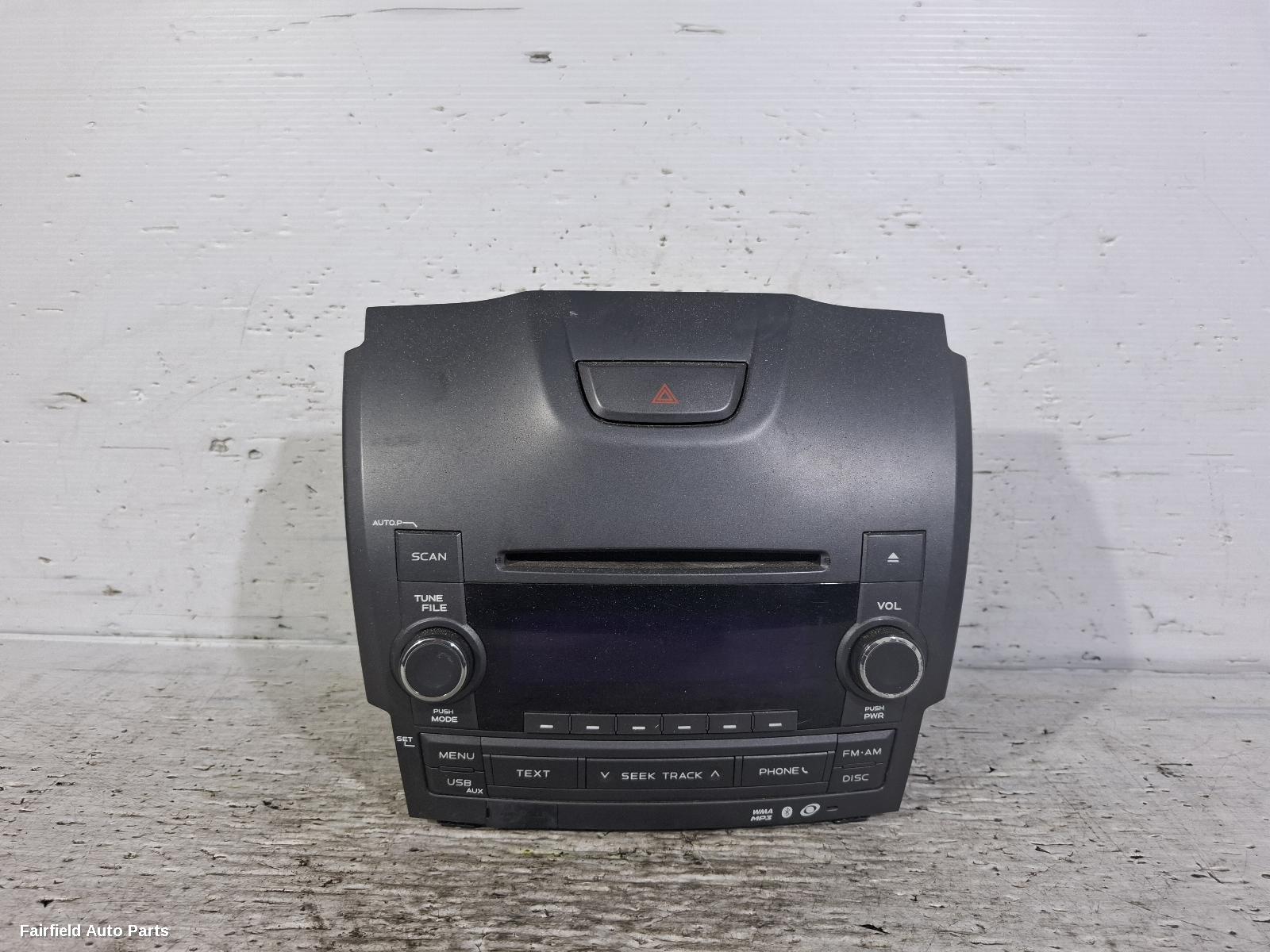 2012-2020 Holden Colorado Radio Cd Dvd Sat Tv