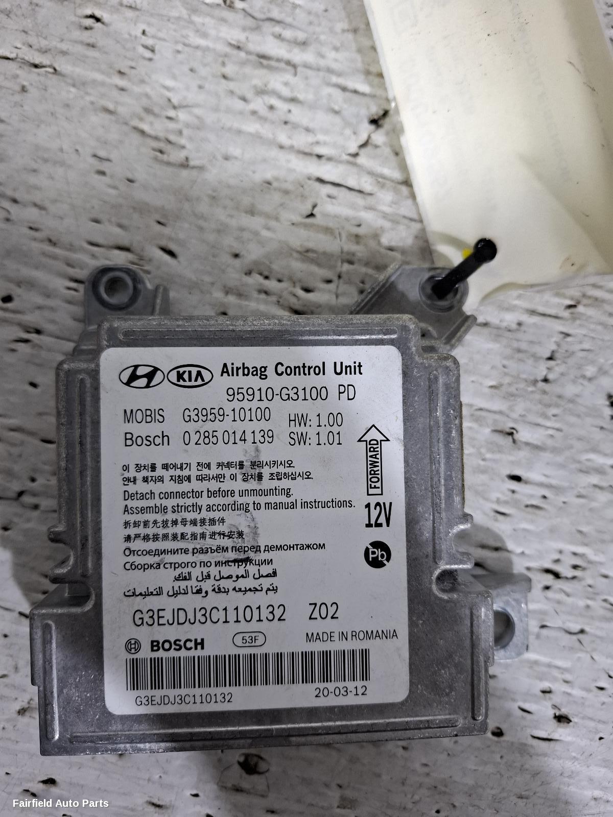 2017-2023 Hyundai I30 Airbag Module Sensor