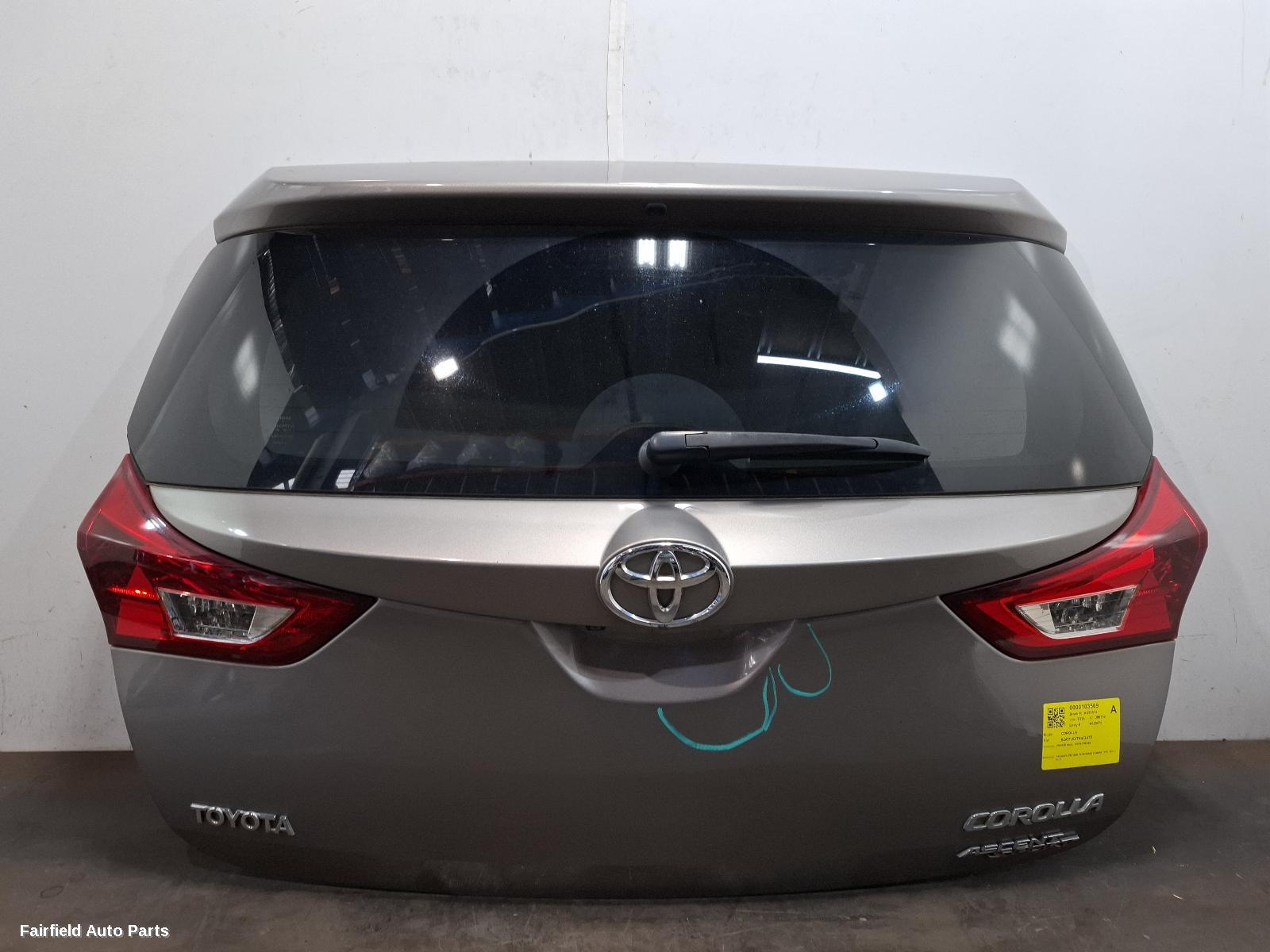 2012-2015 Toyota Corolla Bootlid Tailgate