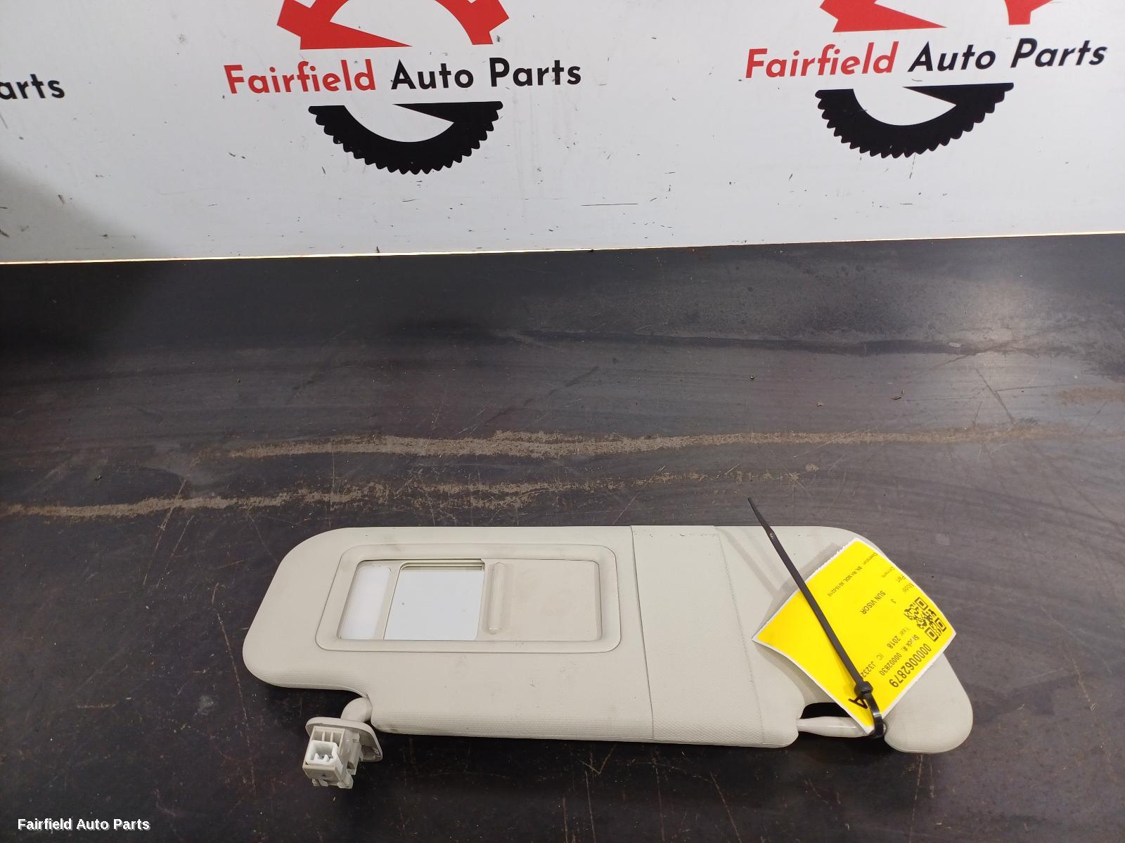 2016-2019 Mazda 3 Sunvisor
