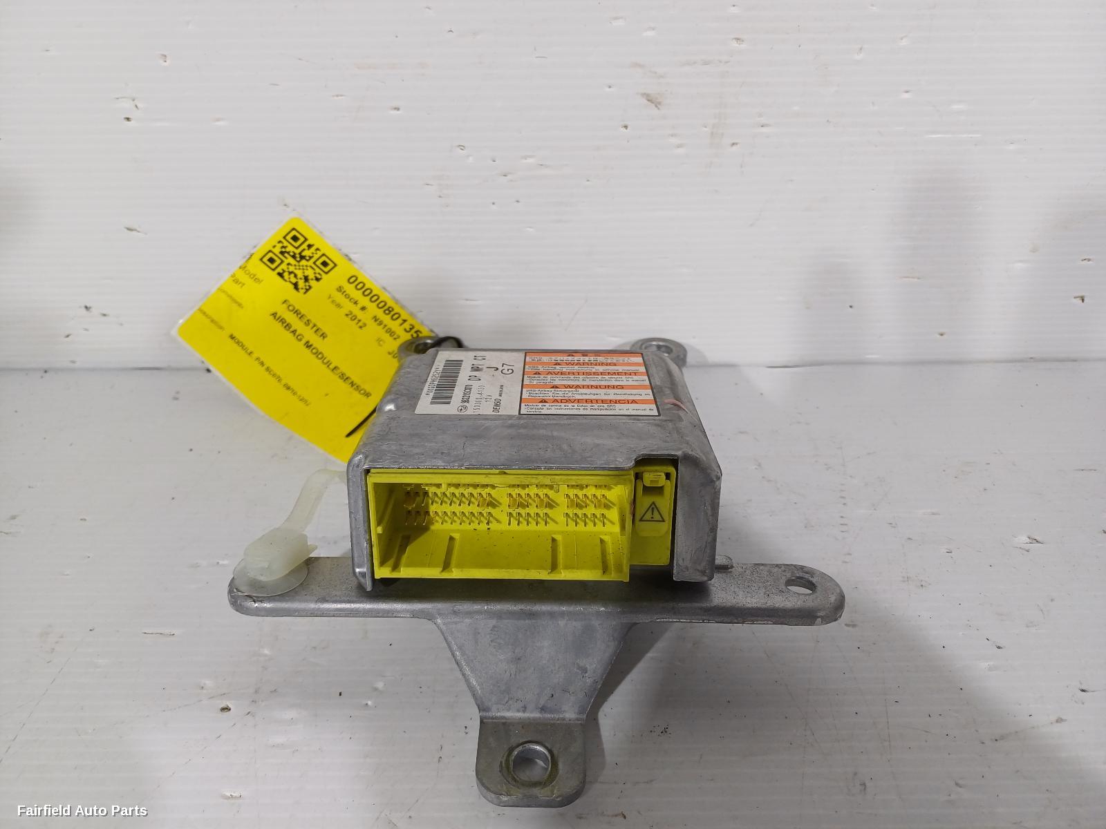 2010-2012 Subaru Forester Airbag Module Sensor