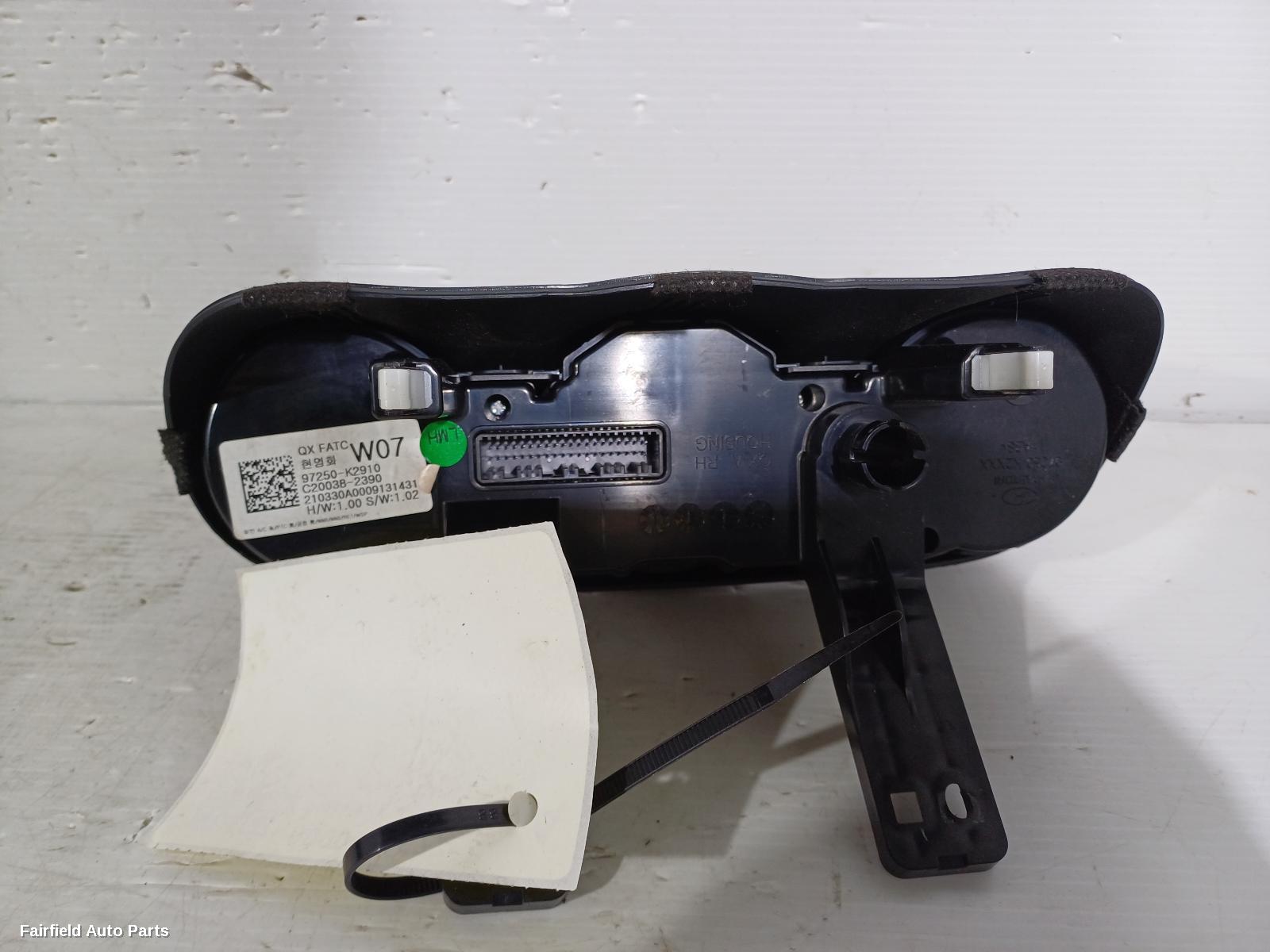 2019-2025 Hyundai Venue Heater Ac Controls