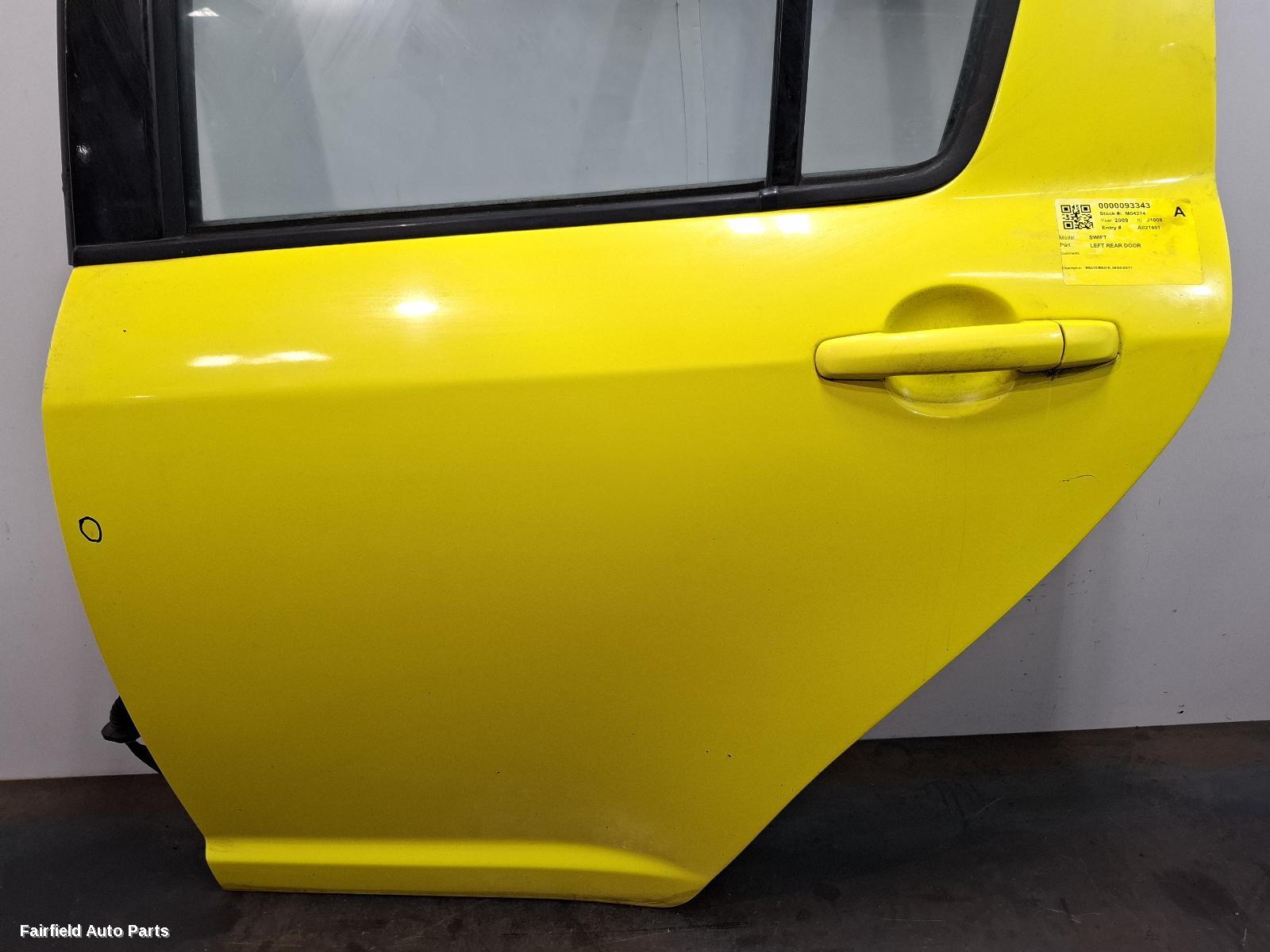 2004-2011 Suzuki Swift Left Rear Door Sliding