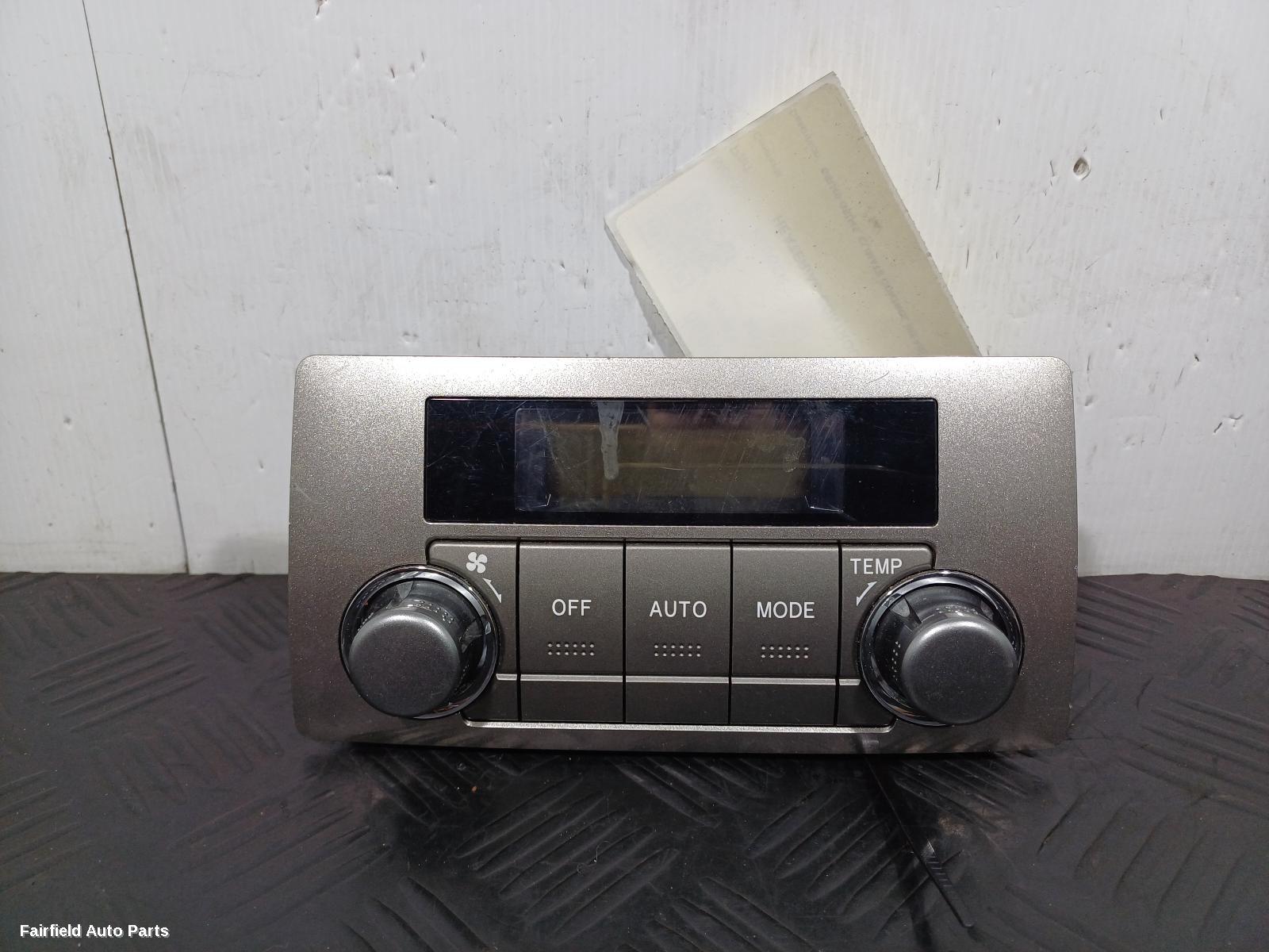 2007-2014 Toyota Kluger Heater Ac Controls