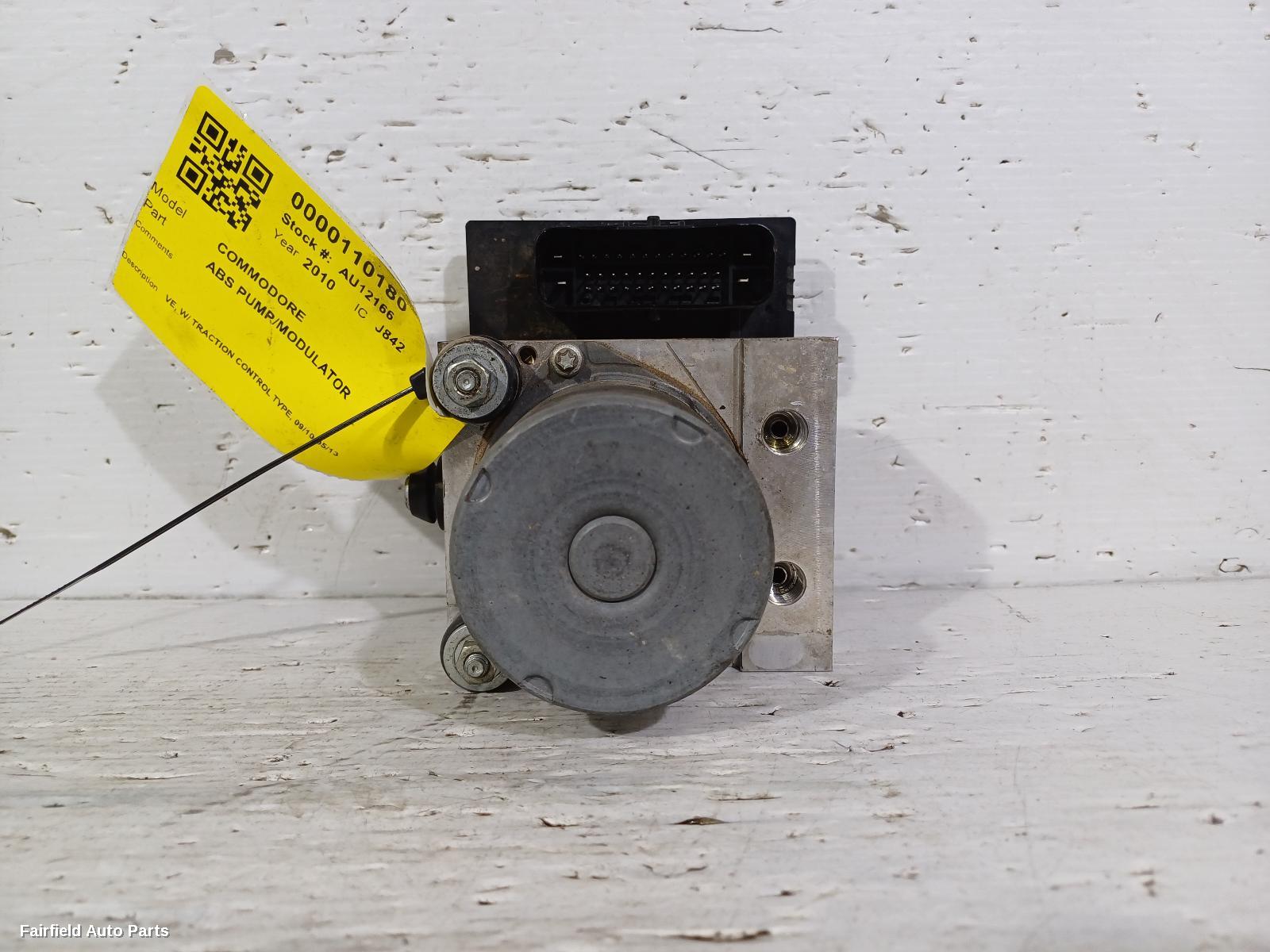 2010-2013 Holden Commodore Abs Pump Modulator