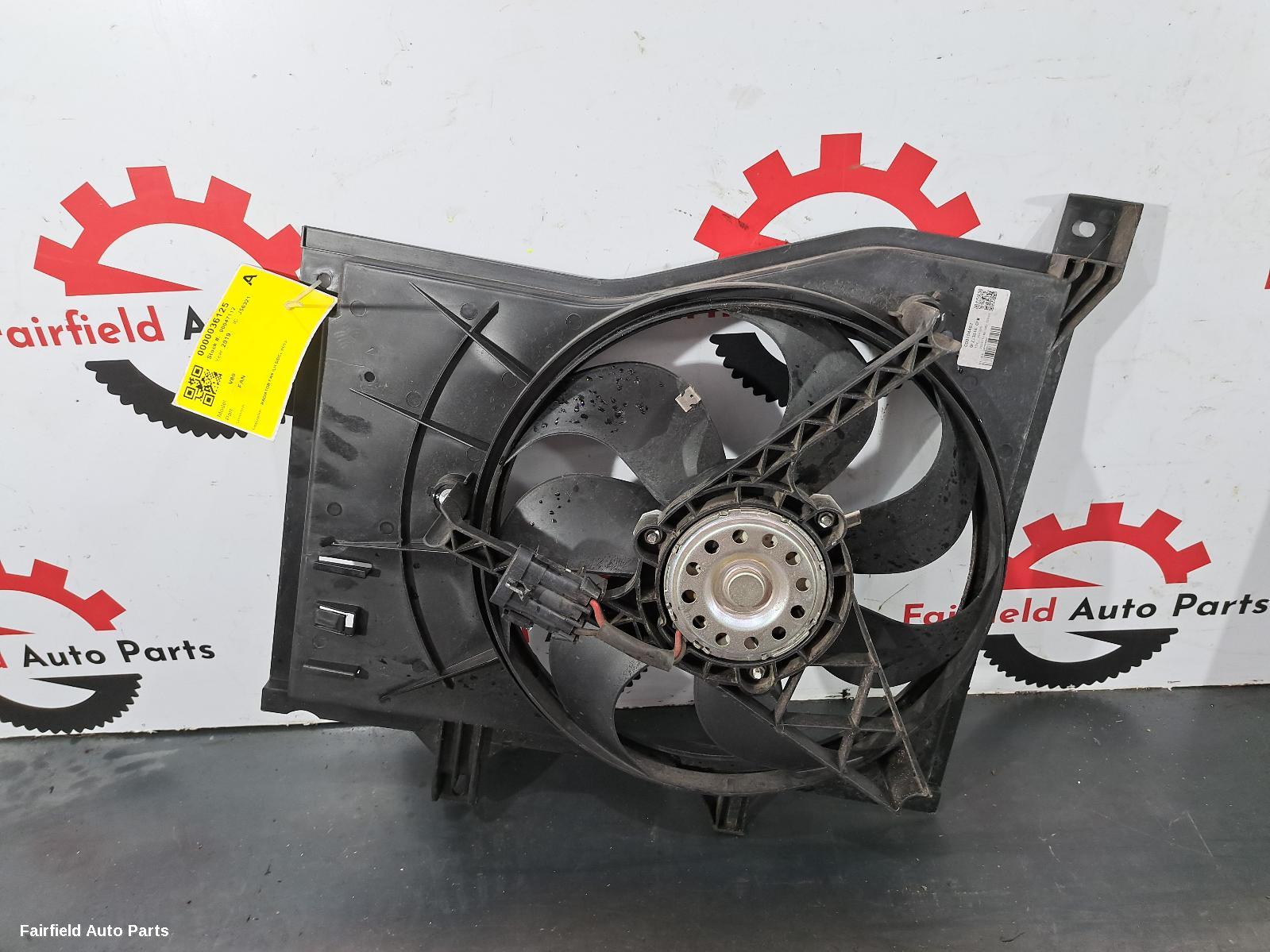 2013-2023 Ldv V80 Fan