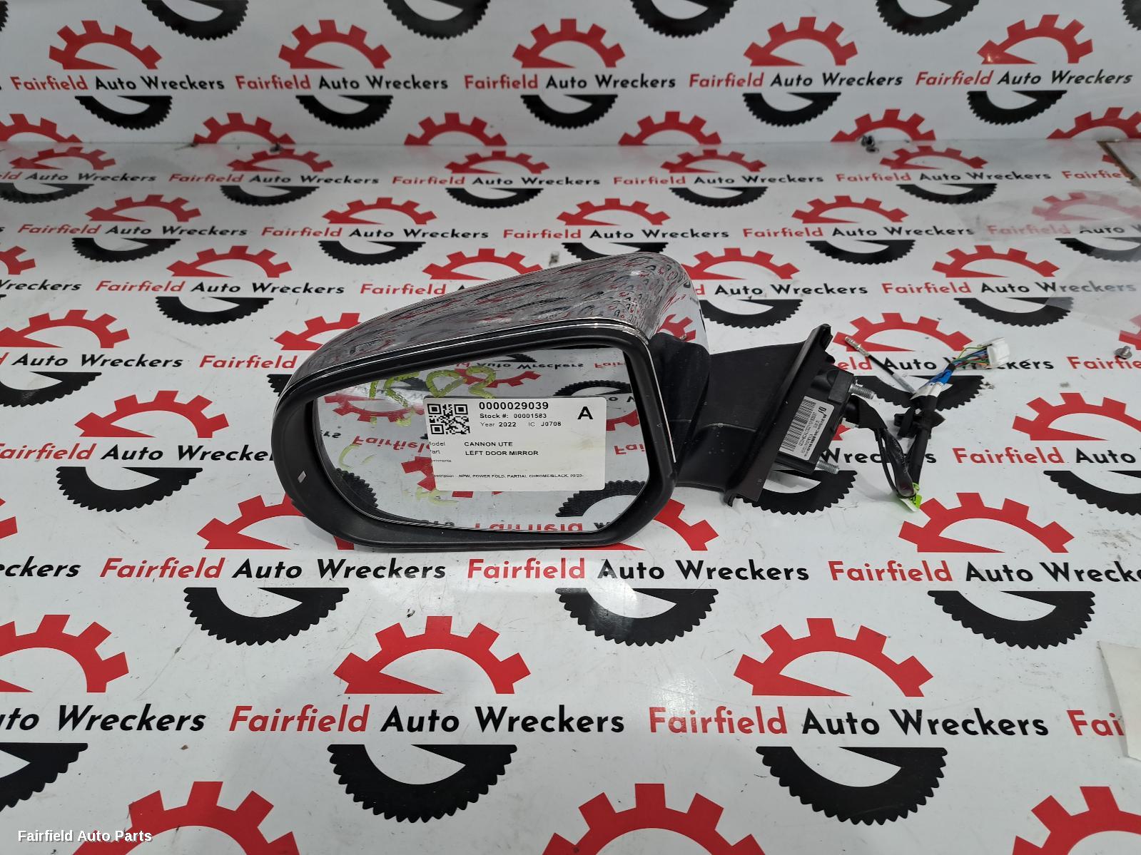 2020-2024 Great Wall Cannon Ute Left Door Mirror