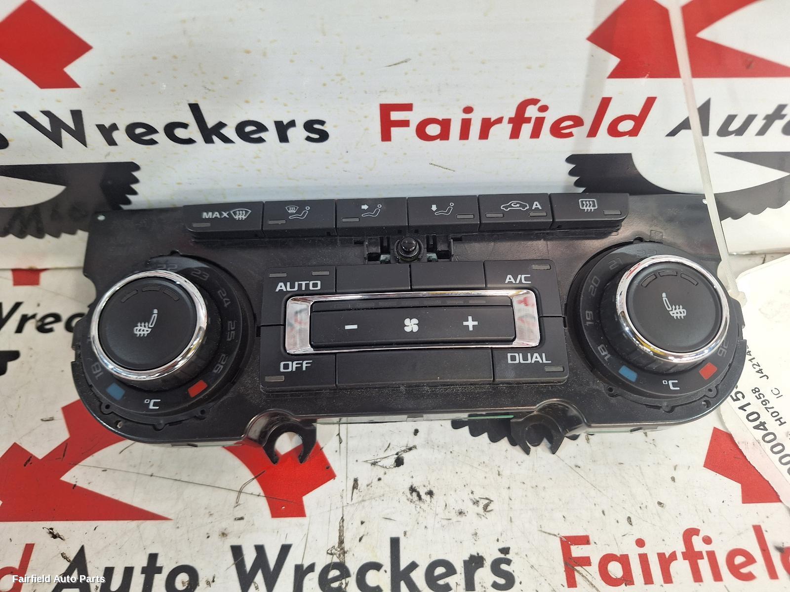 2014-2015 Skoda Superb Heater Ac Controls