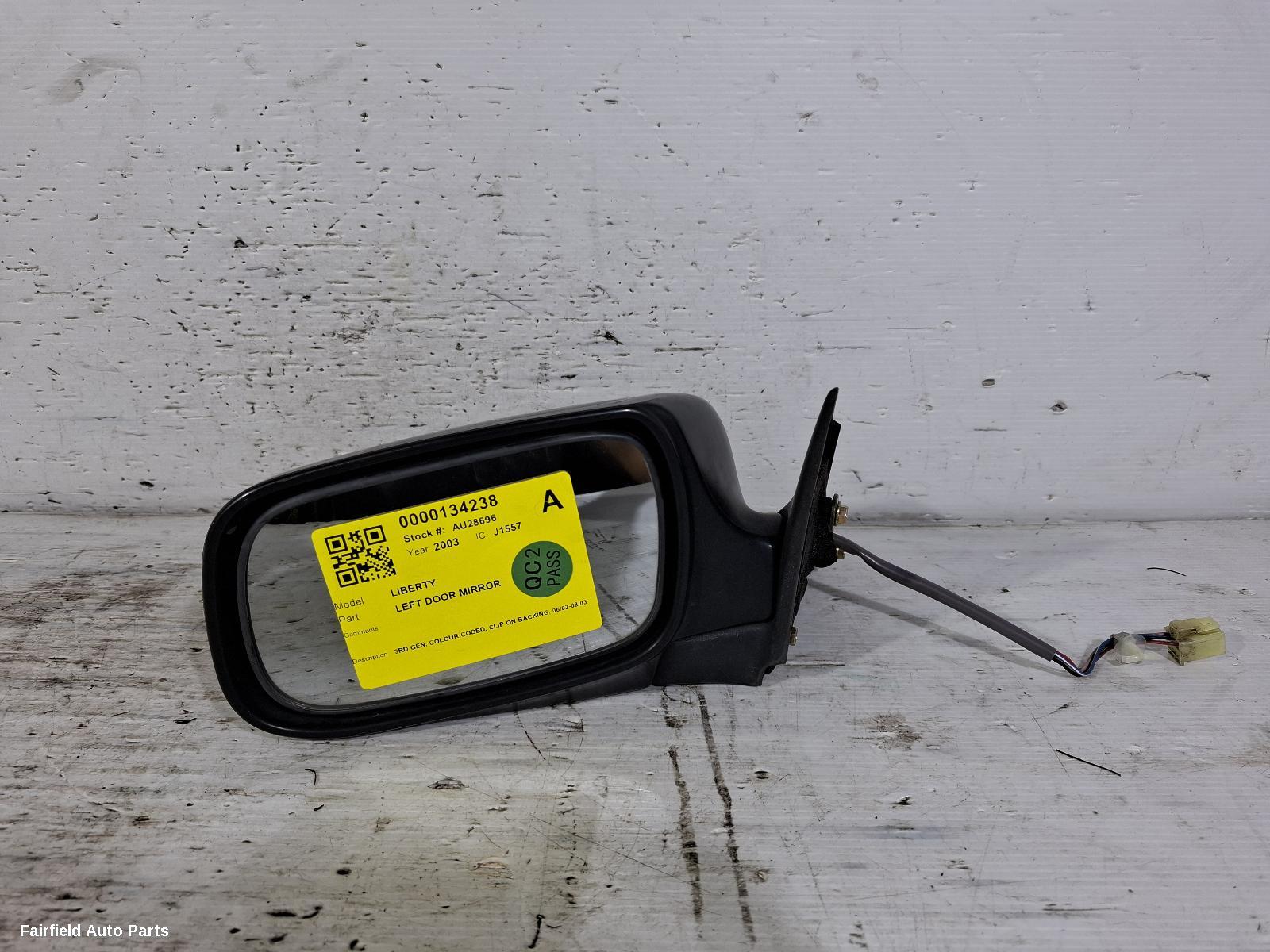 2002-2003 Subaru Liberty Left Door Mirror