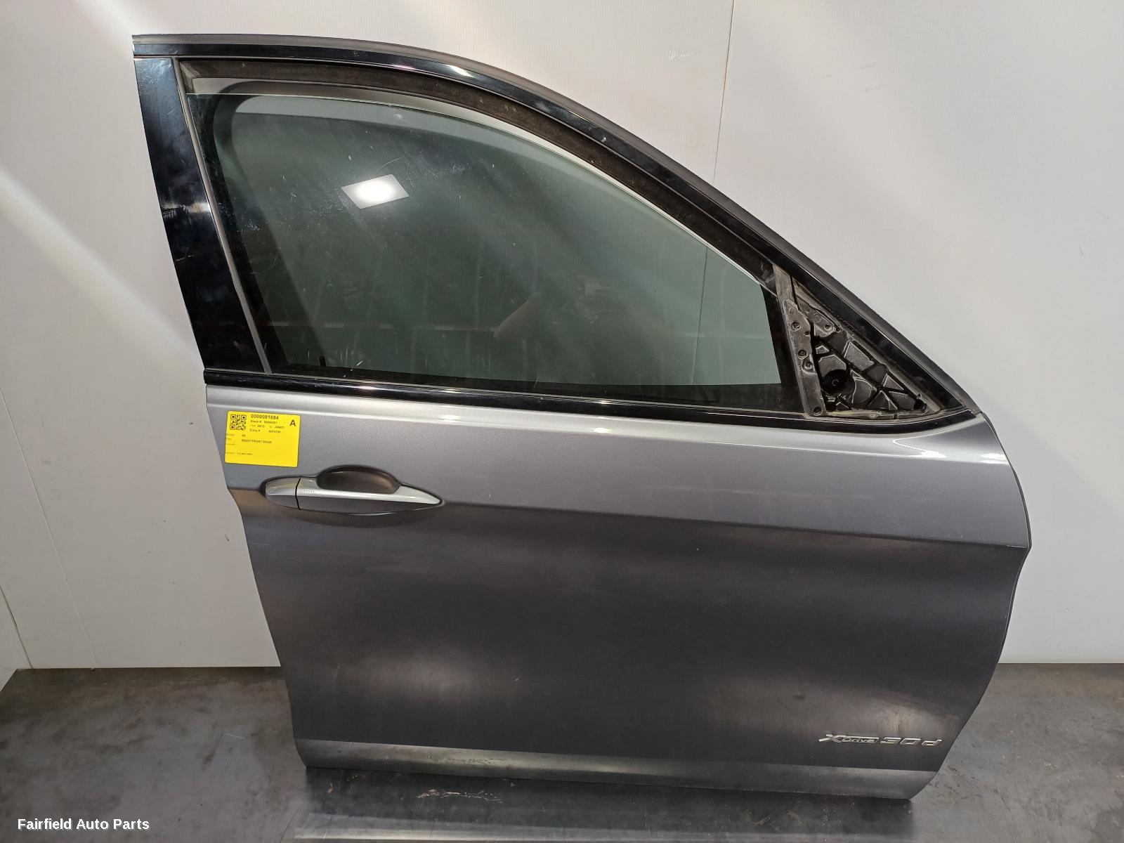 2014-2019 Bmw X6 Right Front Door