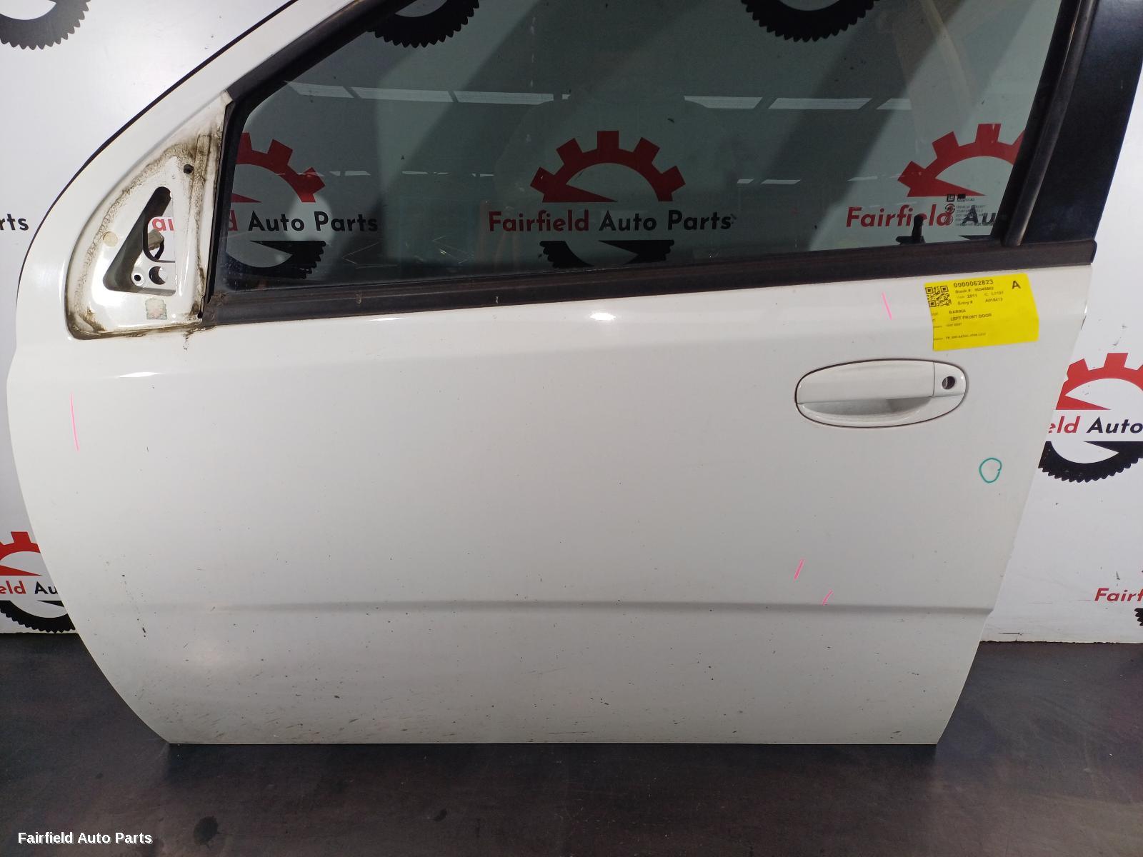 2008-2012 Holden Barina Left Front Door