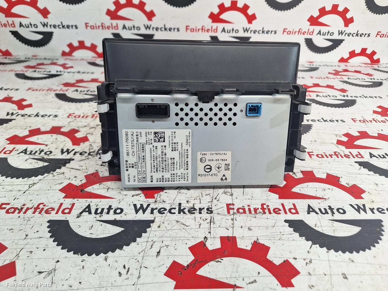 2011-2018 Lexus Ct200h Radio Cd Dvd Sat Tv