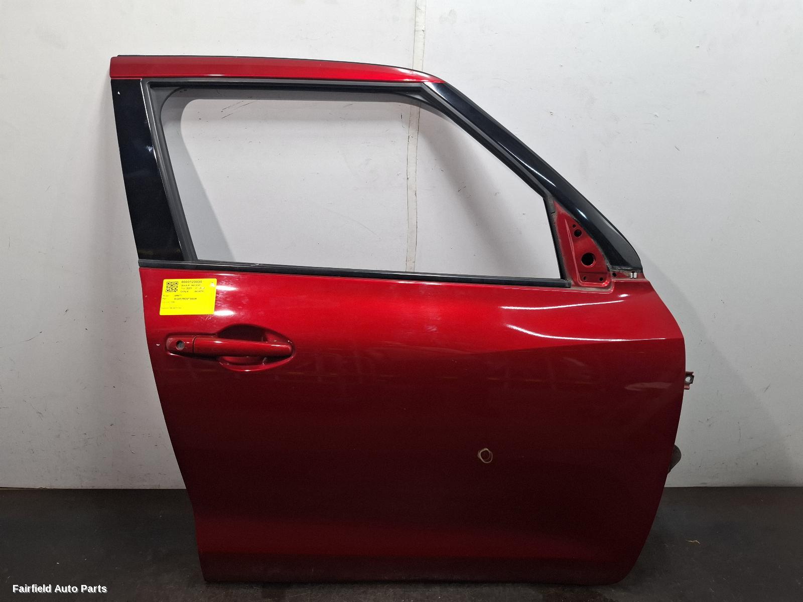 2017-2025 Suzuki Swift Right Front Door