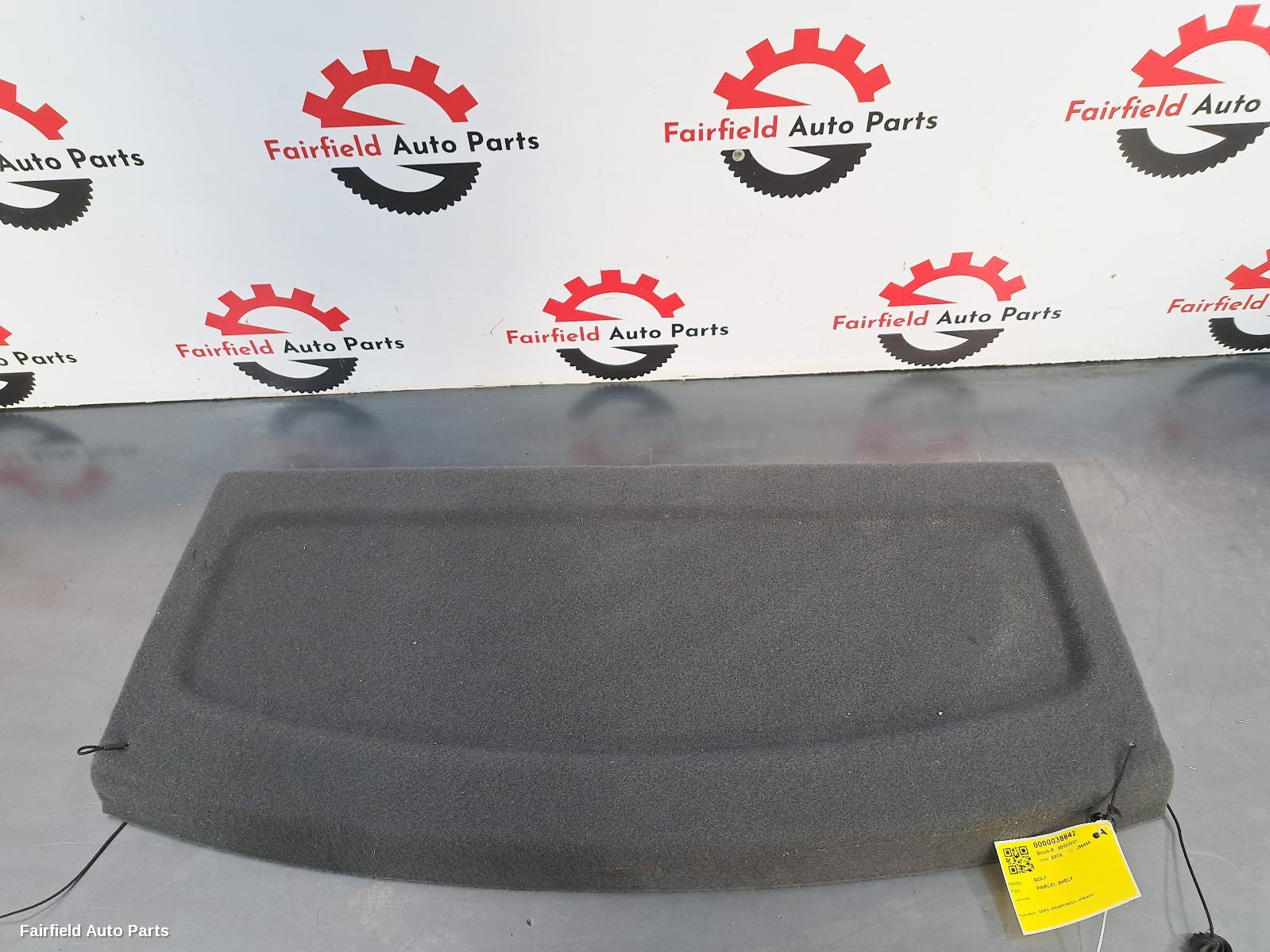 2008-2013 Volkswagen Golf Parcel Shelf Cargo Blind