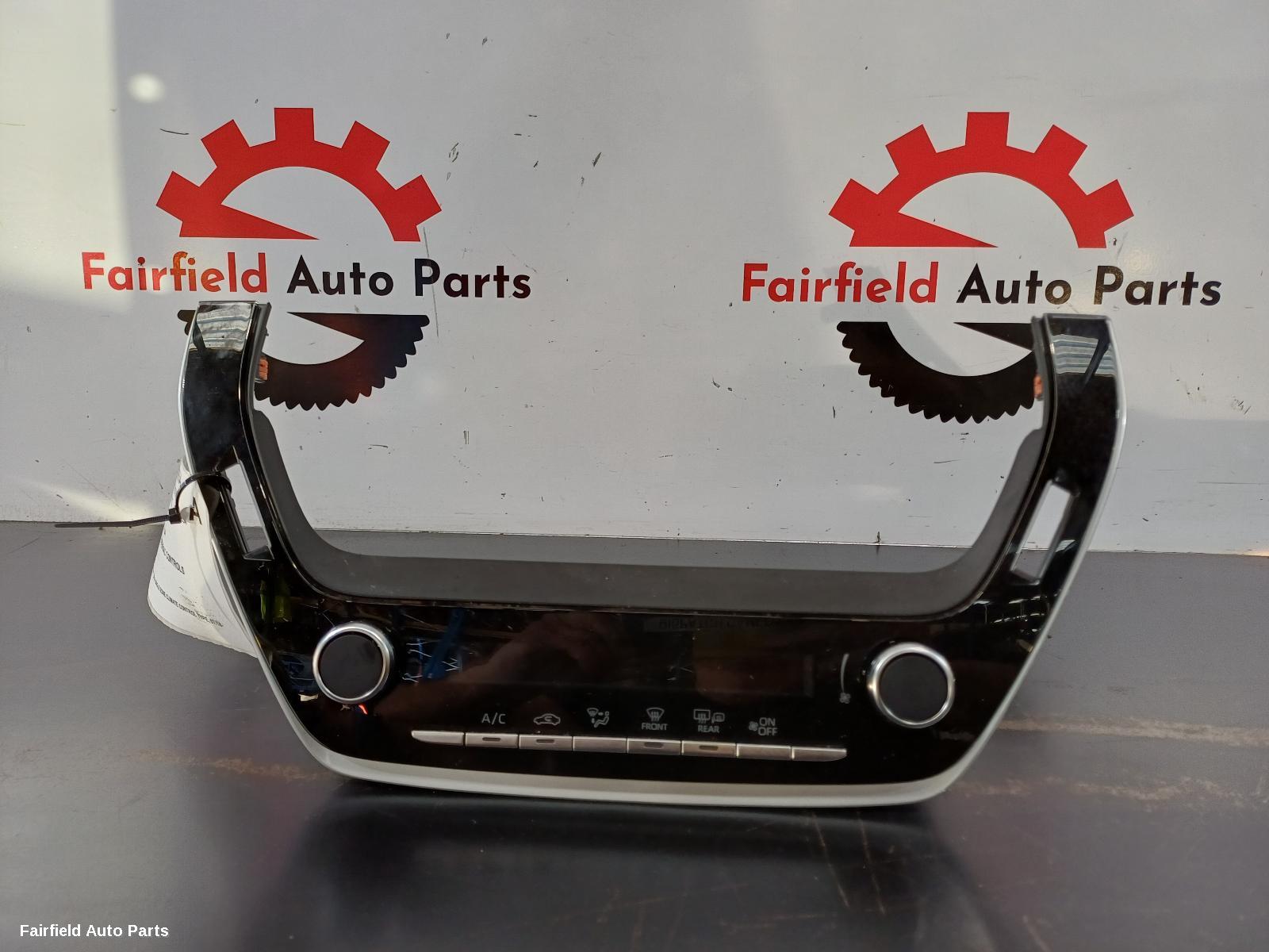 2018-2026 Toyota Corolla Heater Ac Controls