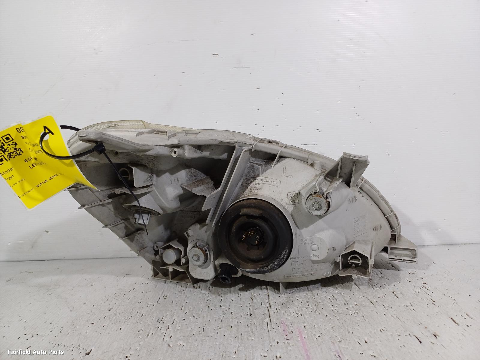 2002-2005 Toyota Echo Left Headlamp