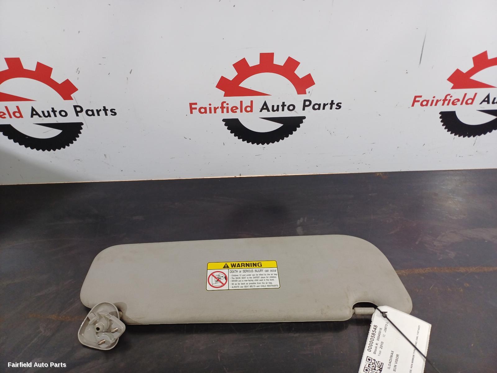 2007-2021 Hyundai Iload/imax Sunvisor