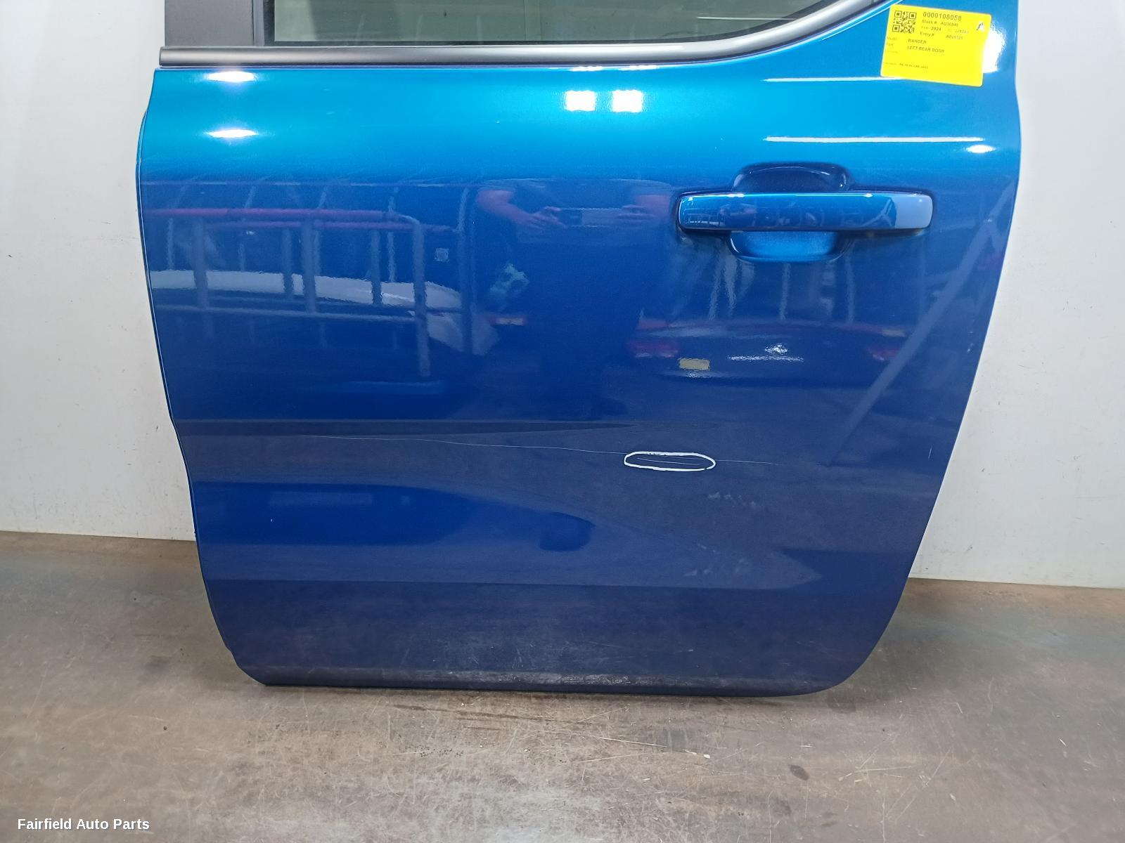 2022-2026 Ford Ranger Left Rear Door Sliding