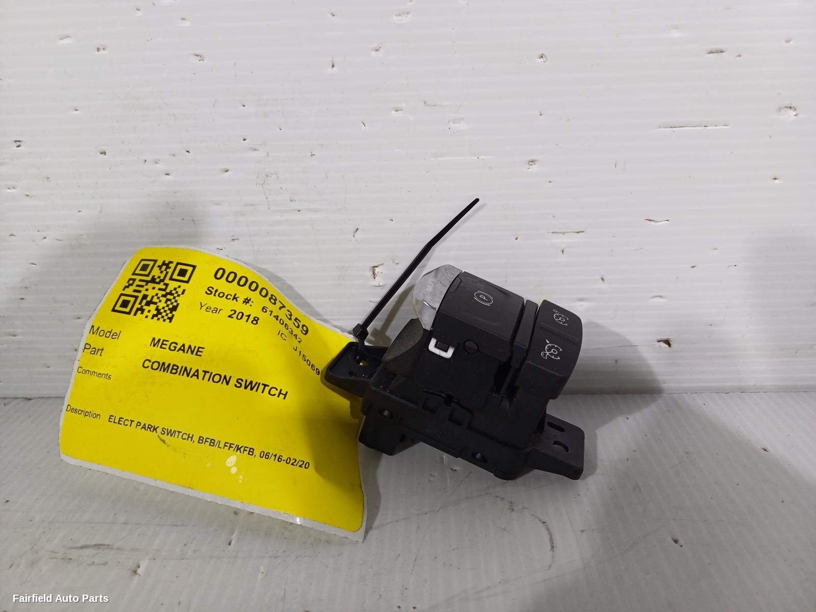 2016-2020 Renault Megane Combination Switch