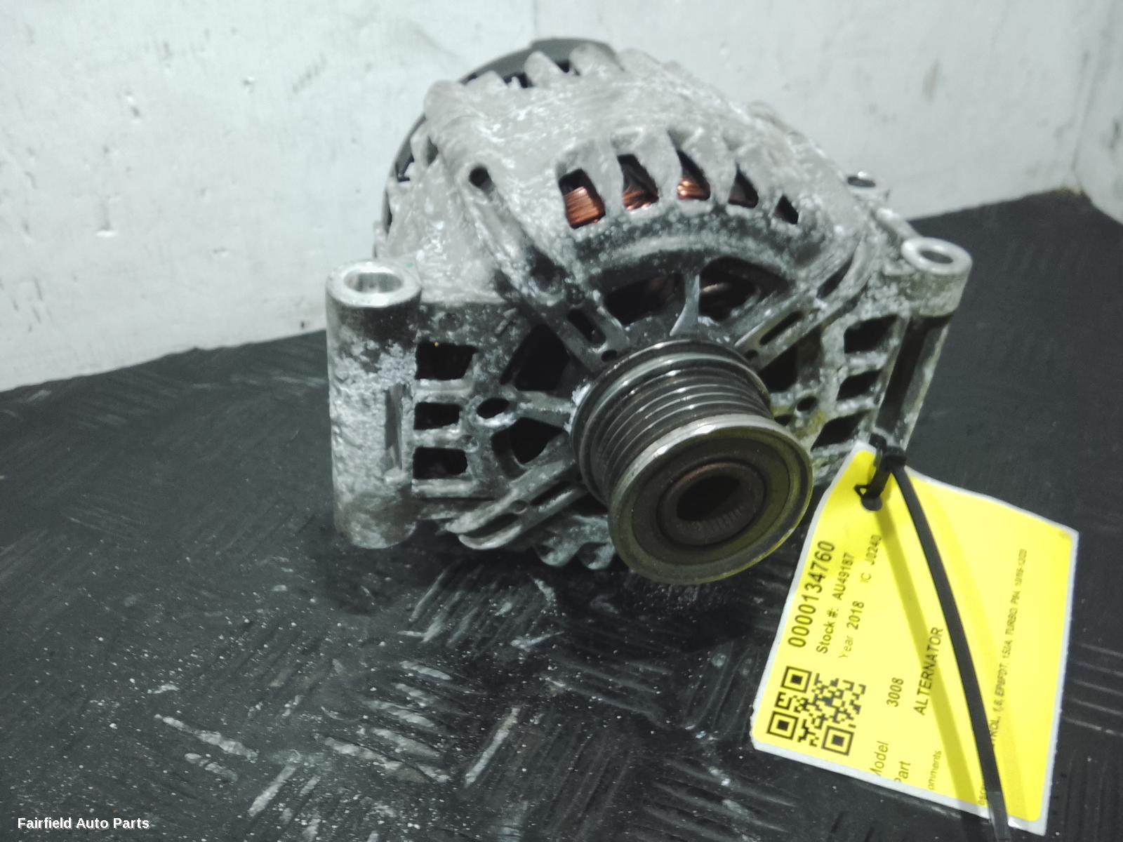 2016-2023 Peugeot 3008 Alternator