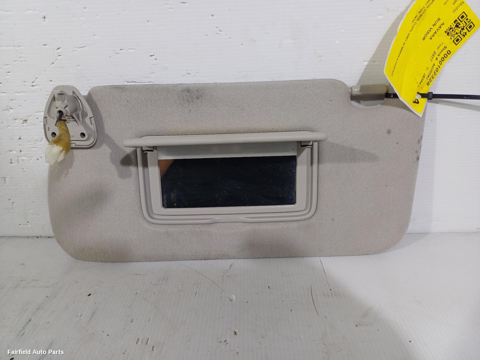 2015-2025 Nissan Navara Sunvisor