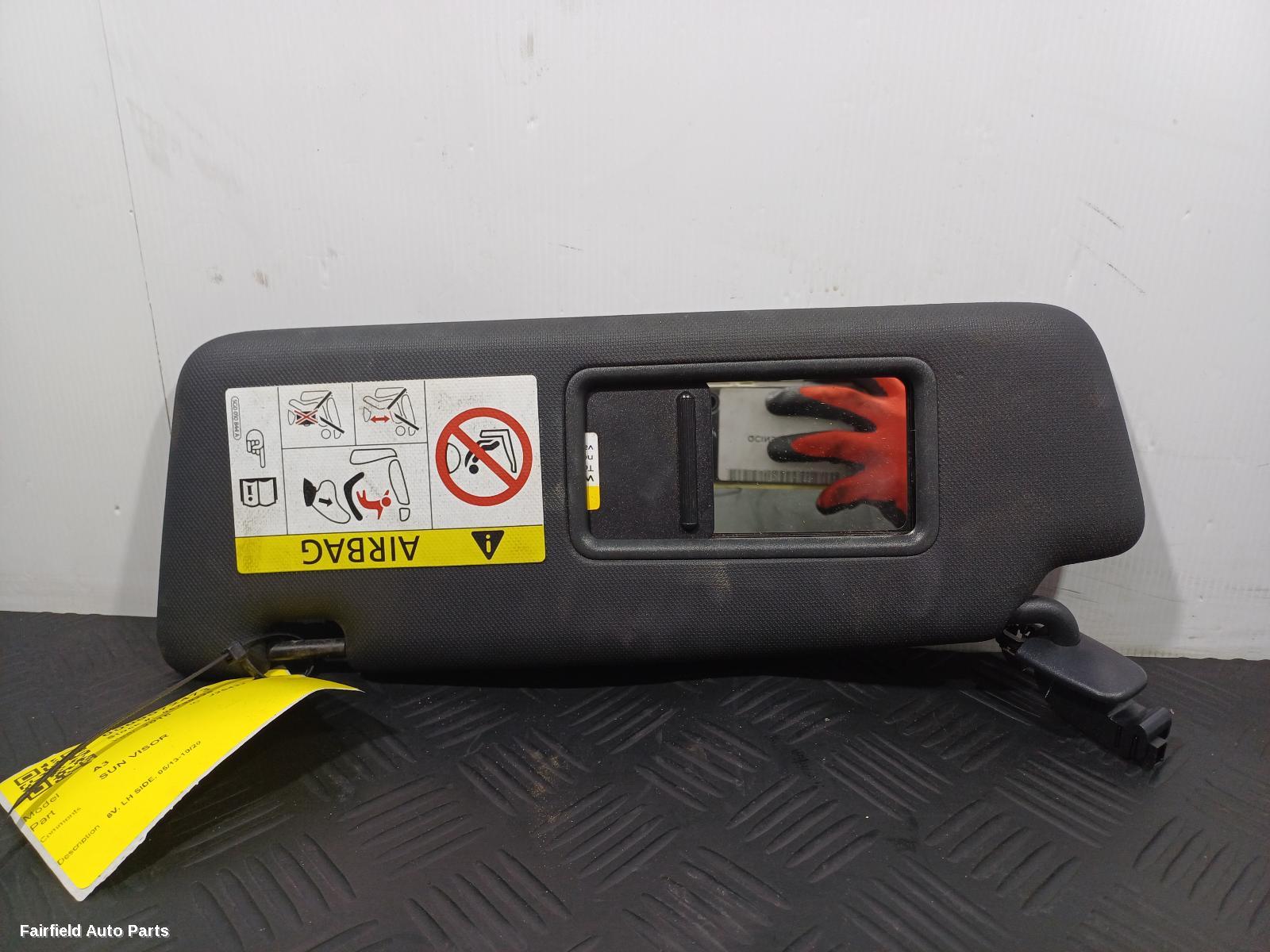 2013-2020 Audi A3 Sunvisor