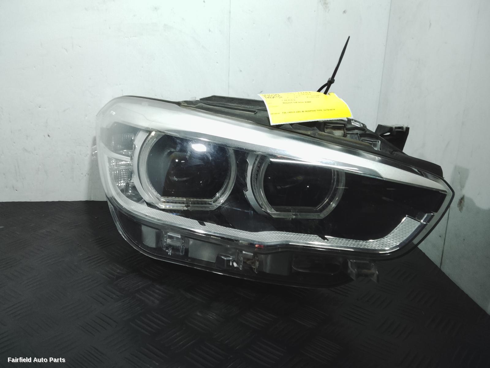 2015-2019 Bmw 1 Series Right Headlamp