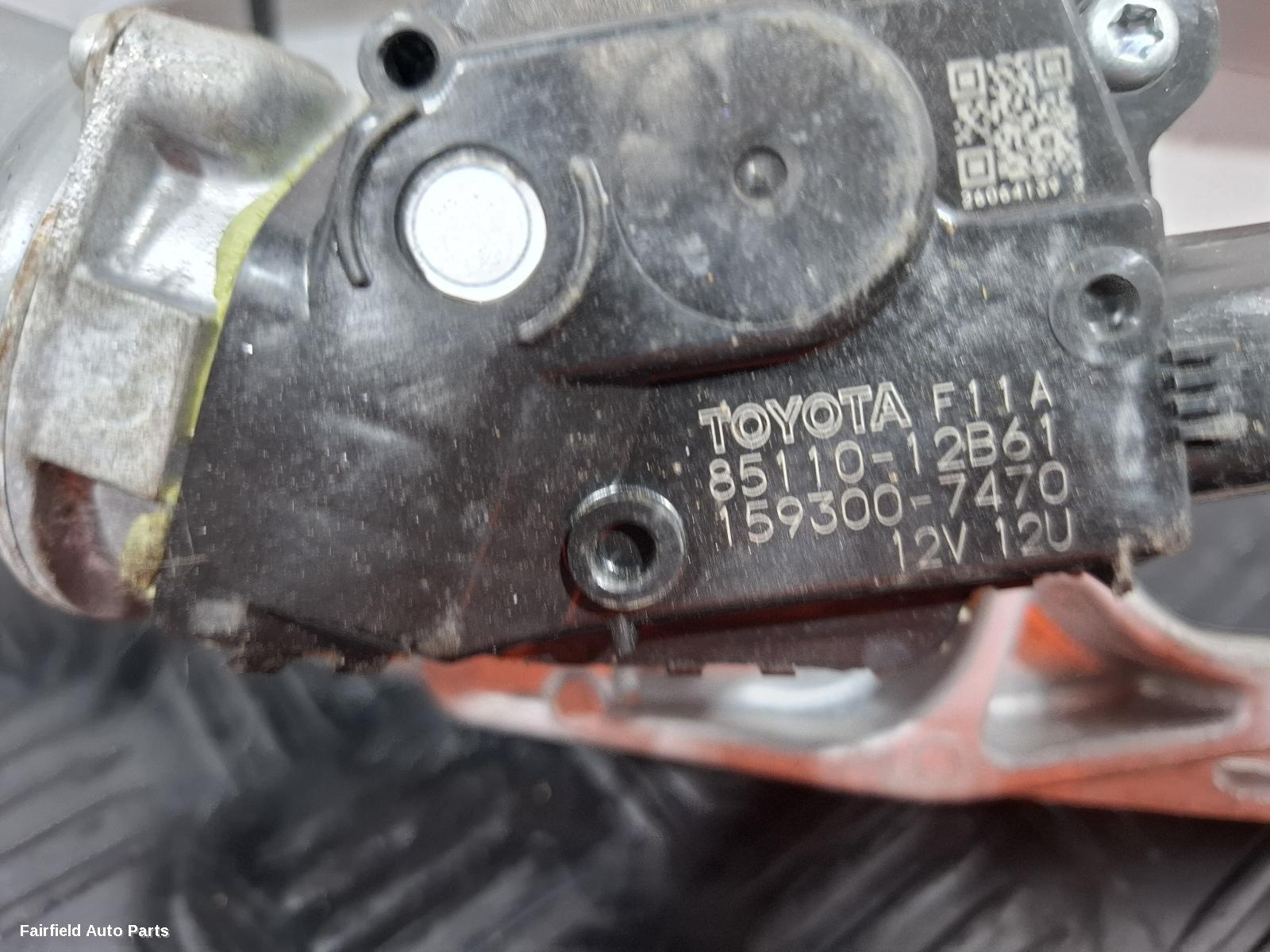 2012-2018 Toyota Corolla Wiper Motor