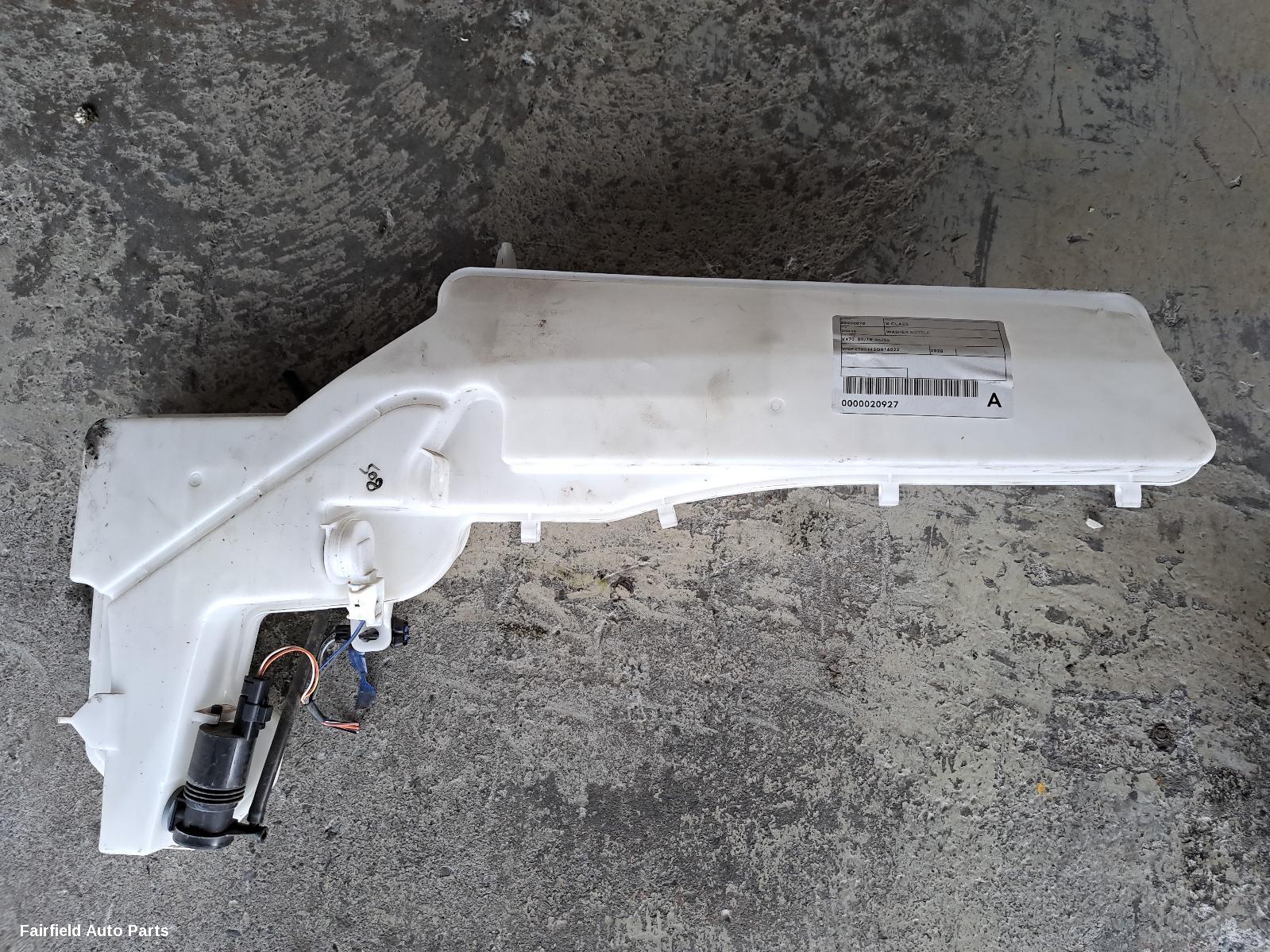 2018-2020 Mercedes X Class Washer Bottle
