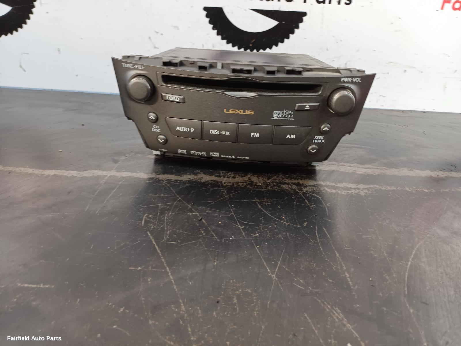 2005-2014 Lexus Is250/is250c Radio Cd Dvd Sat Tv