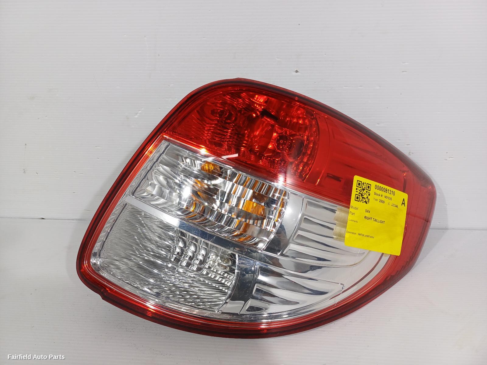 2007-2014 Suzuki Sx4 Right Taillight