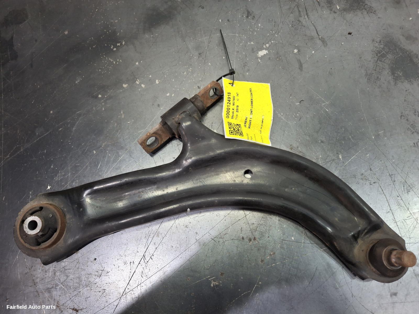 2016-2022 Nissan Serena Right Front Lower Control Arm