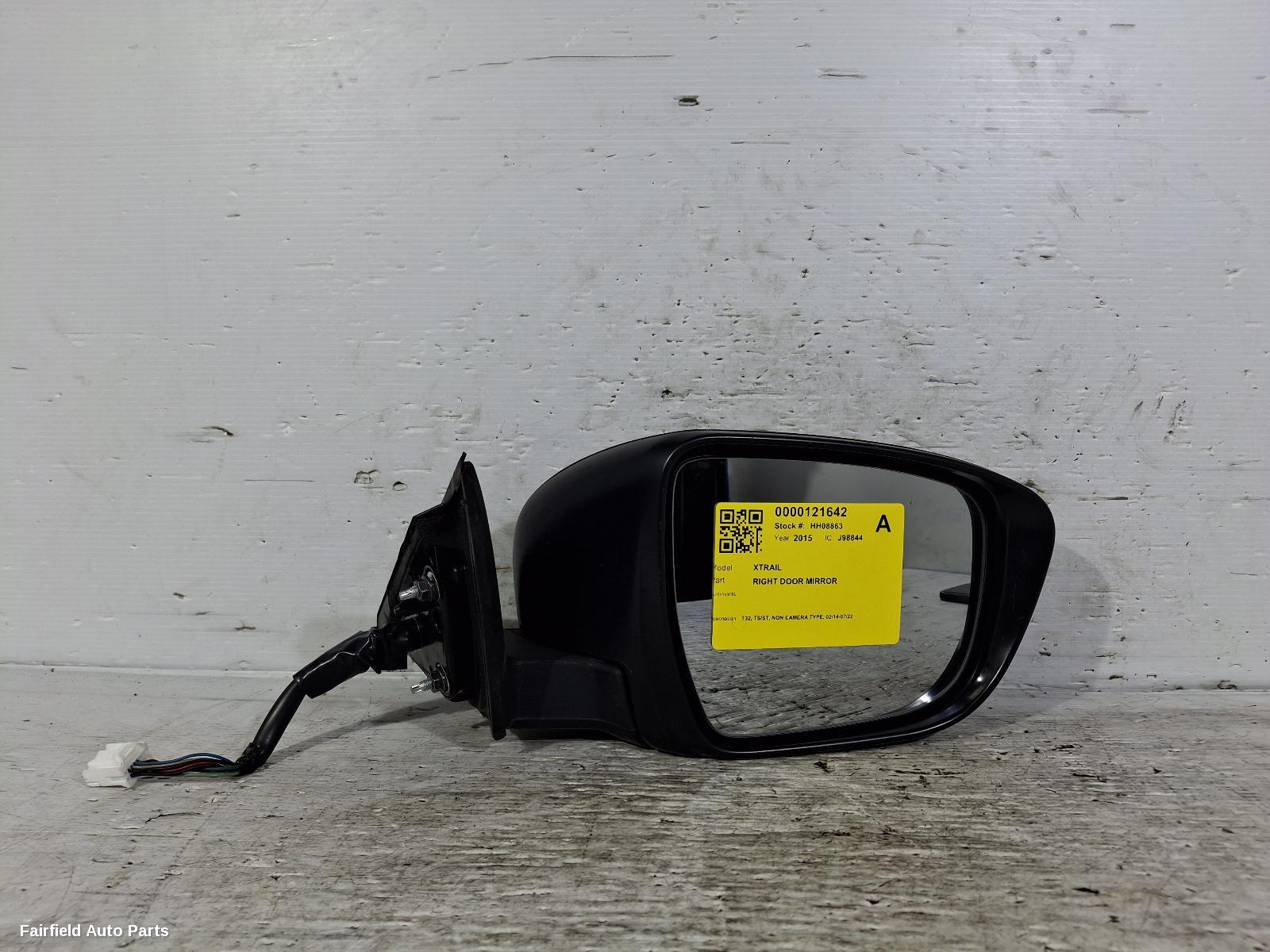 2014-2022 Nissan Xtrail Right Door Mirror